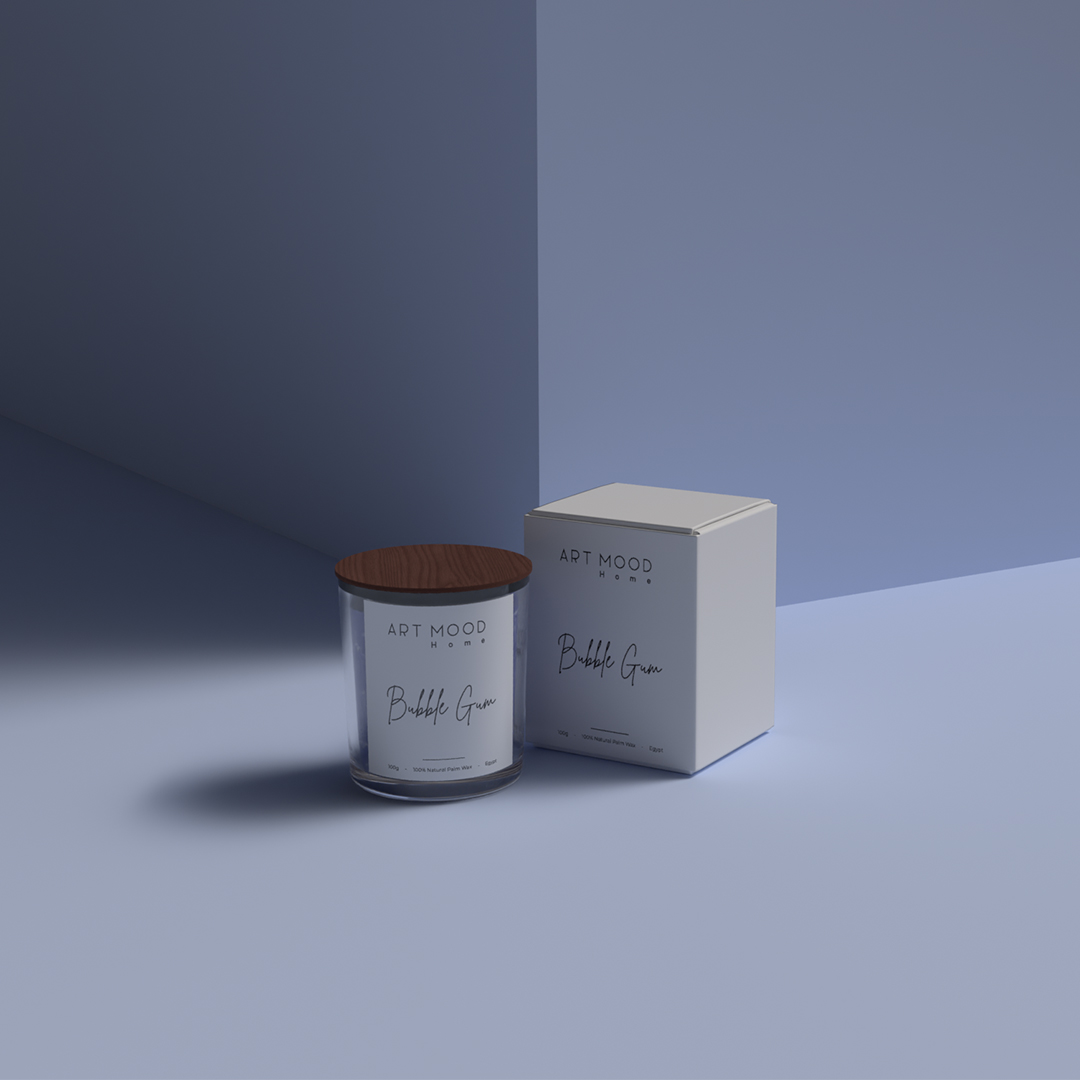 Scented Candles - Glass Container