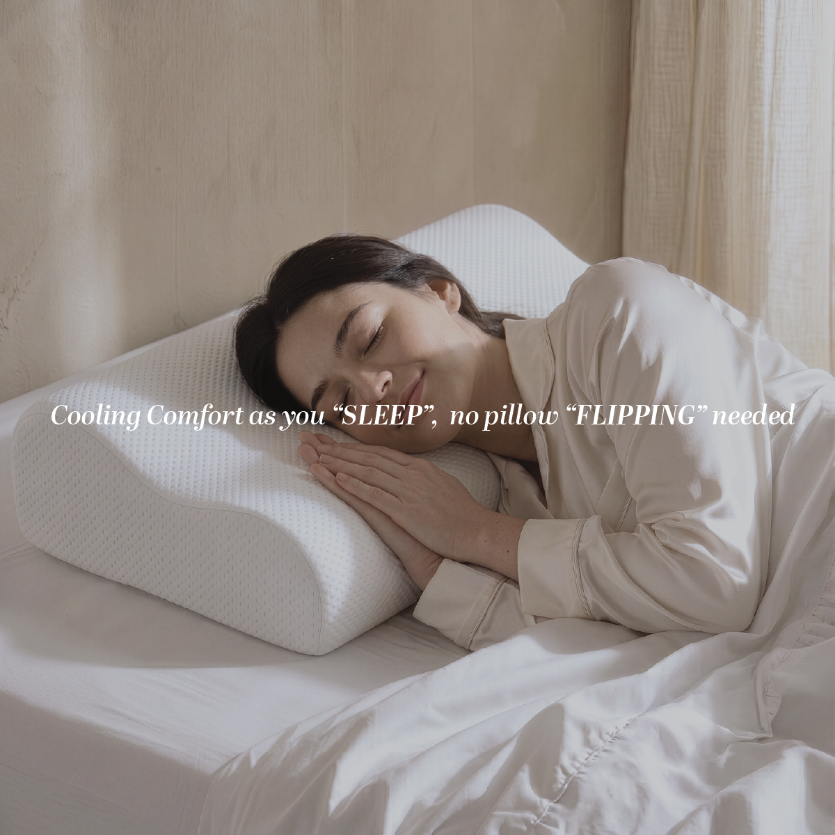 Cooling Gel Memory Foam Pillow - Large