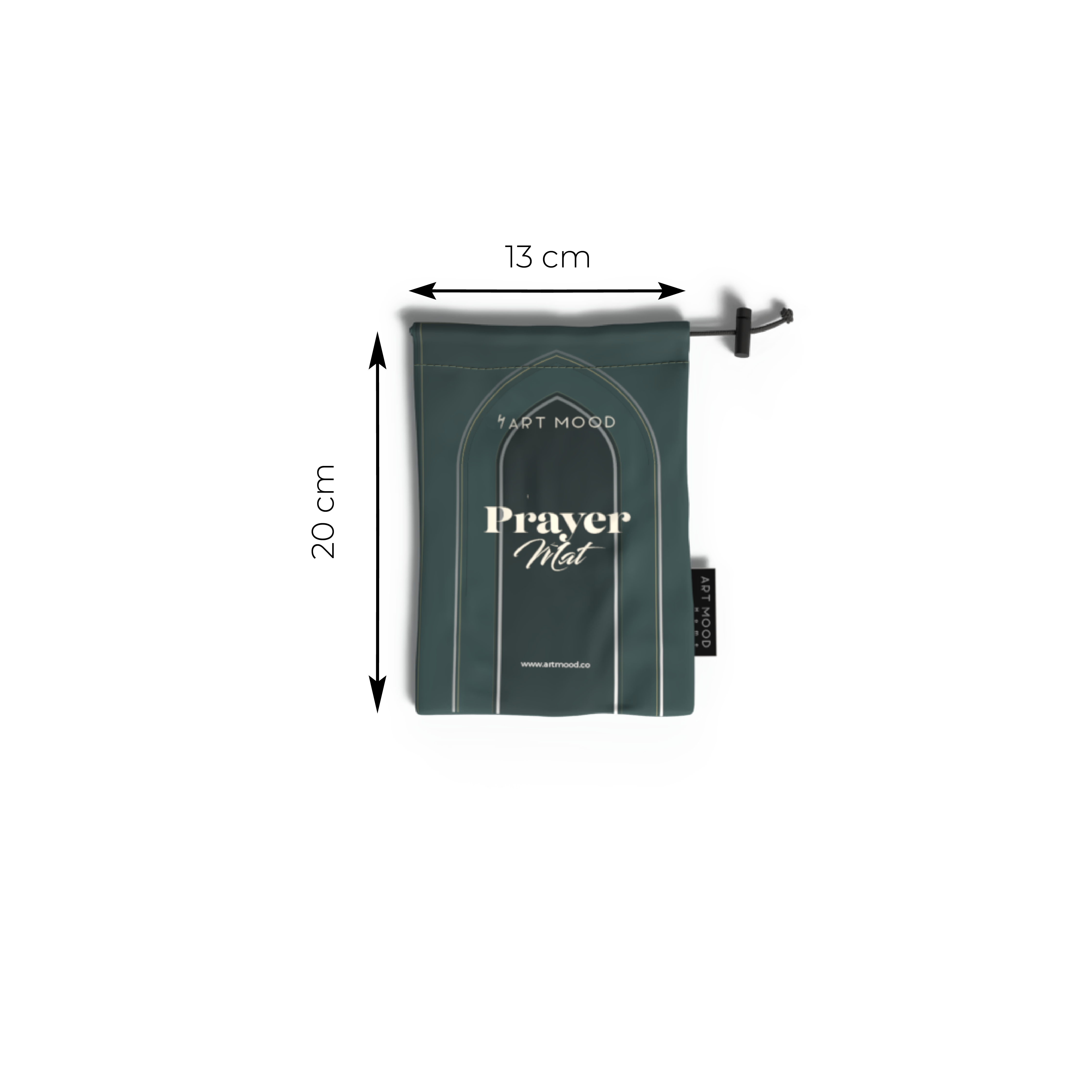 Prayer Mat AL-Taqwa Petroleum - Waterproof Pocket Size