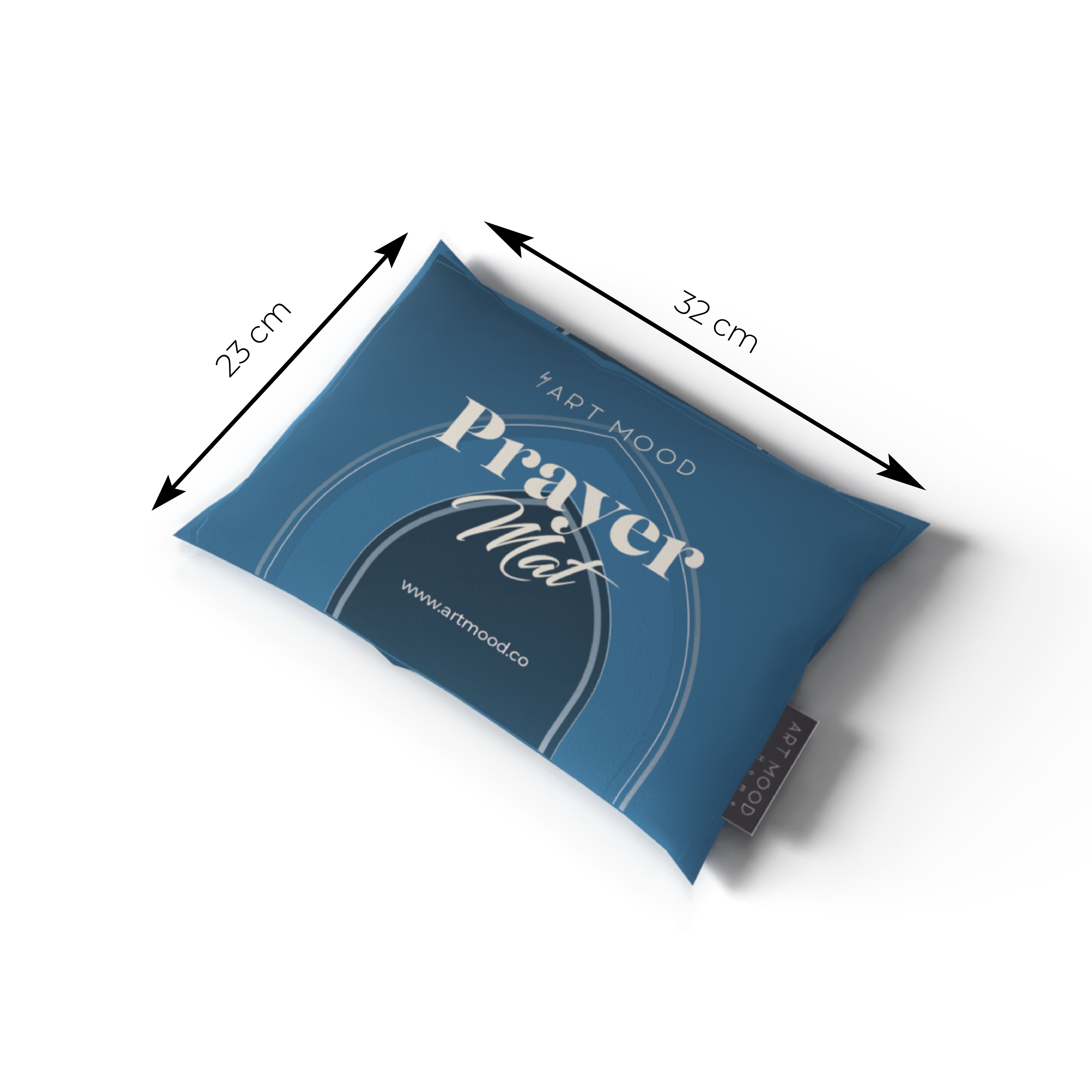 Prayer Mat AL-Taqwa Blue - Velvet