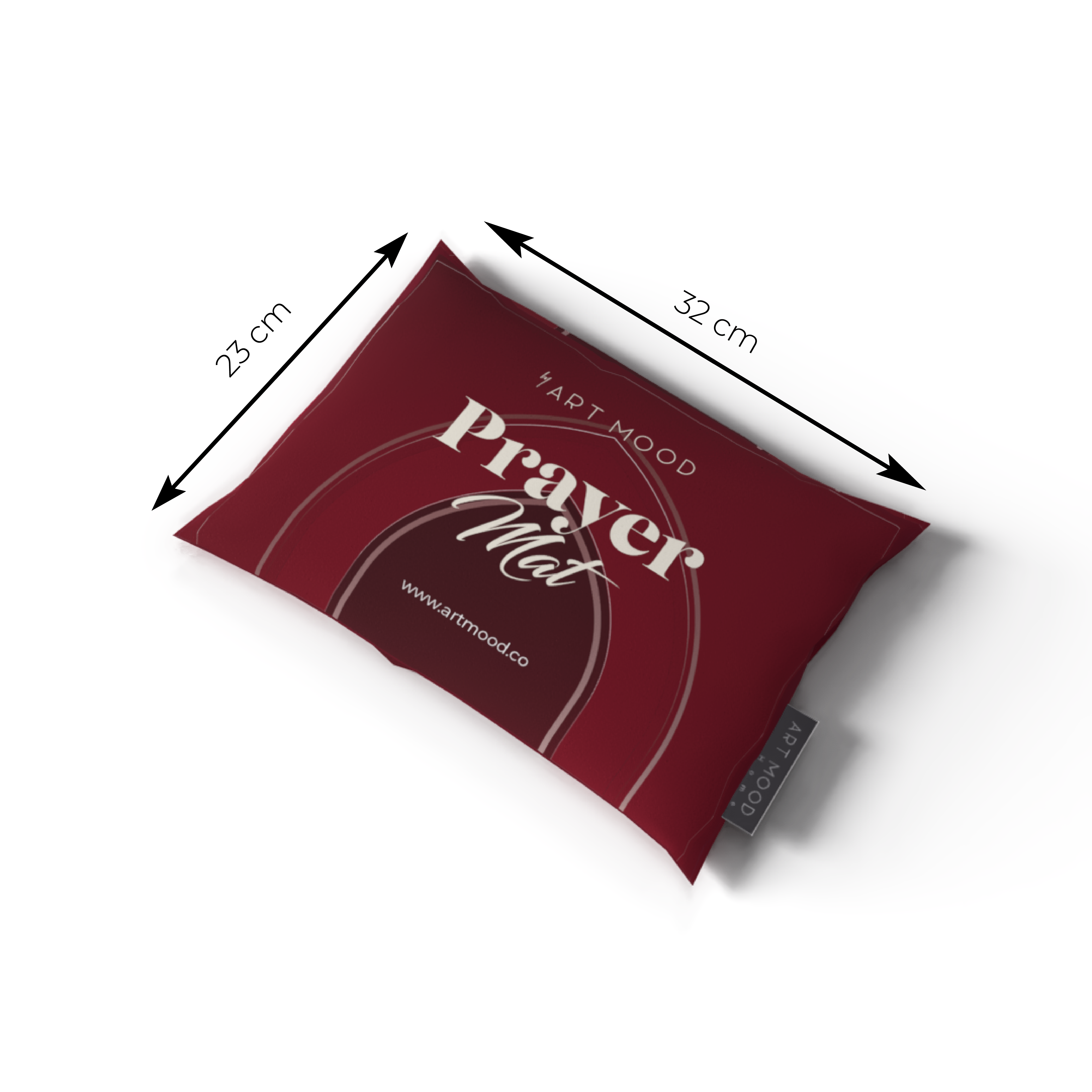 Prayer Mat AL-Taqwa Red - Velvet