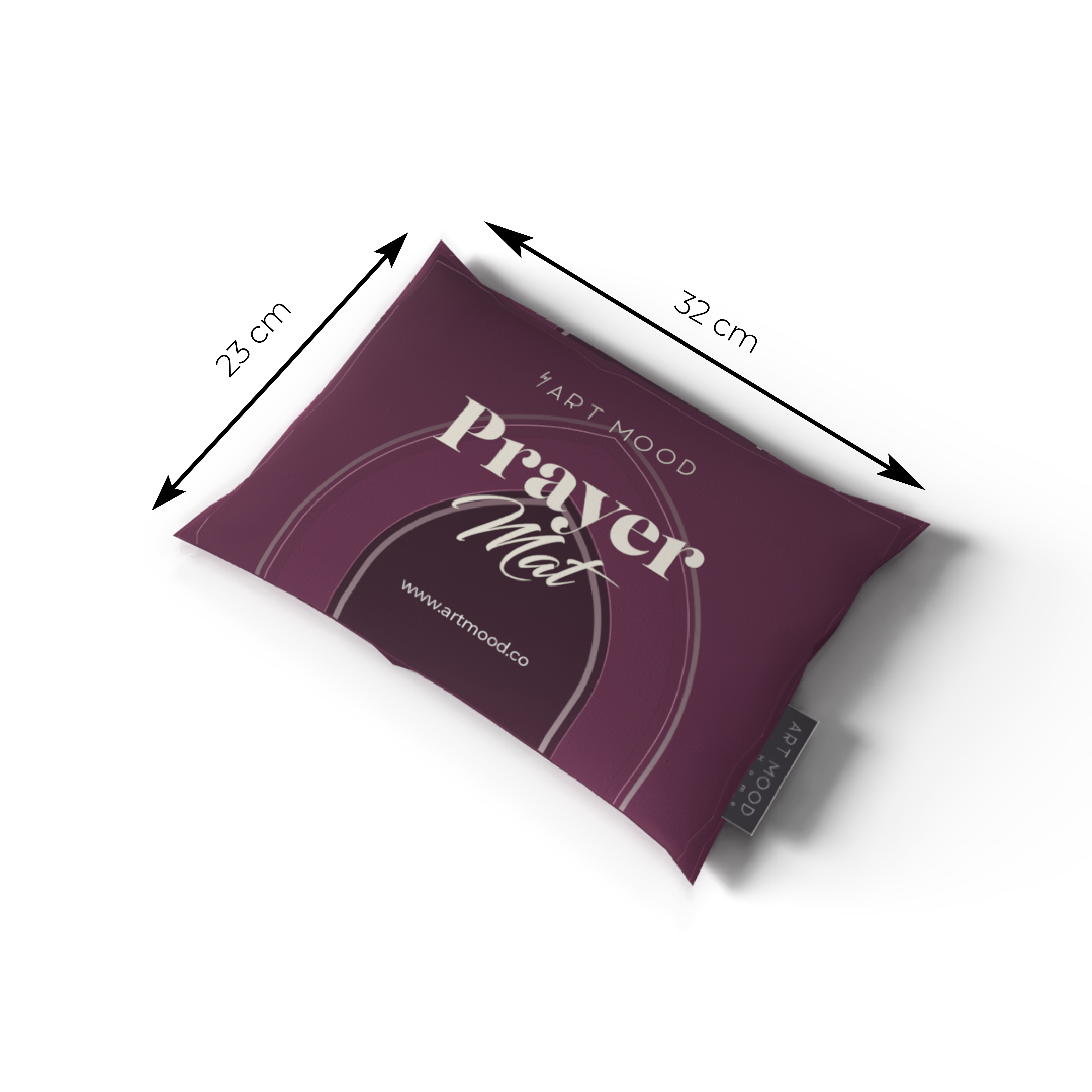 Prayer Mat AL-Taqwa Purple - Velvet