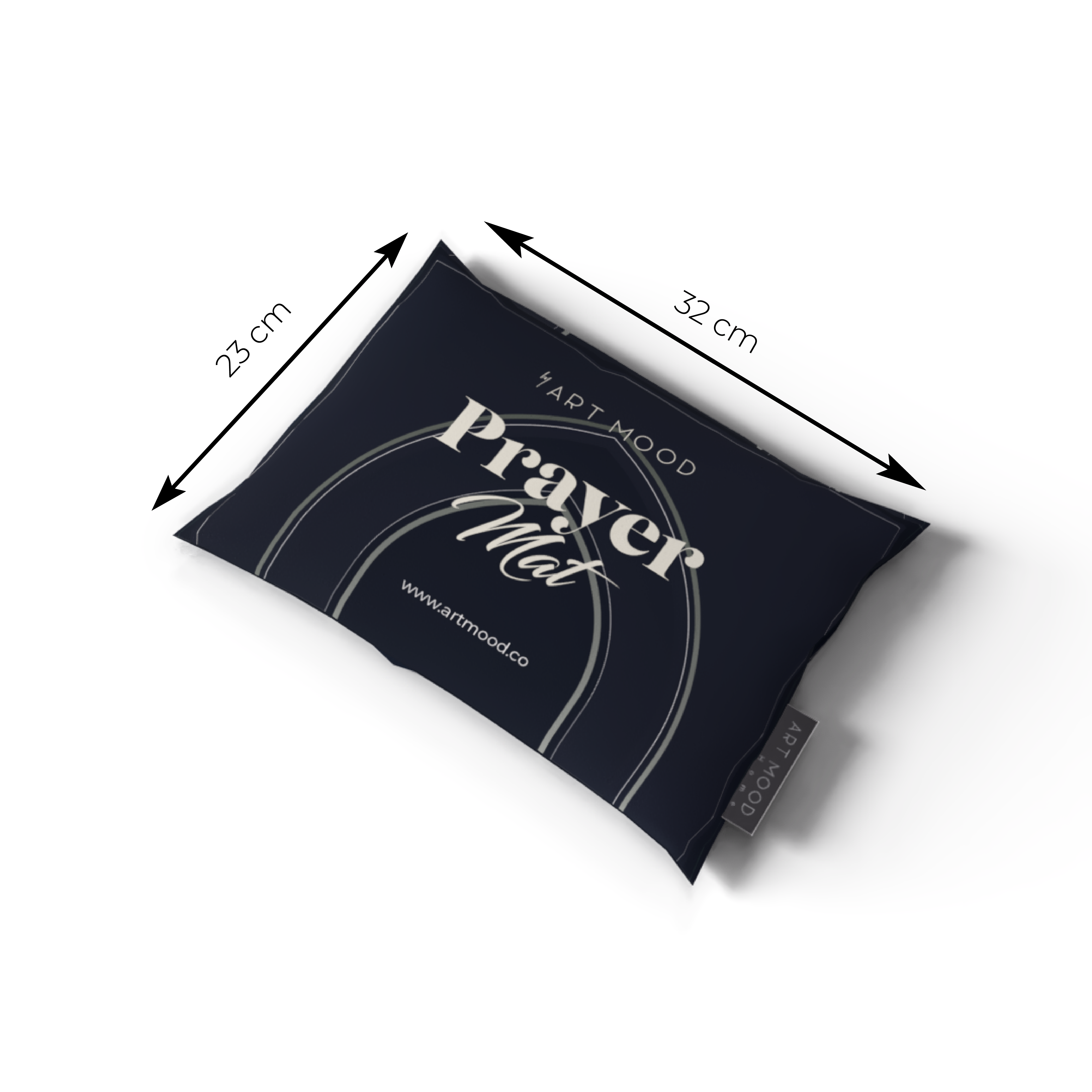 Prayer Mat AL-Taqwa Dark Blue - Velvet