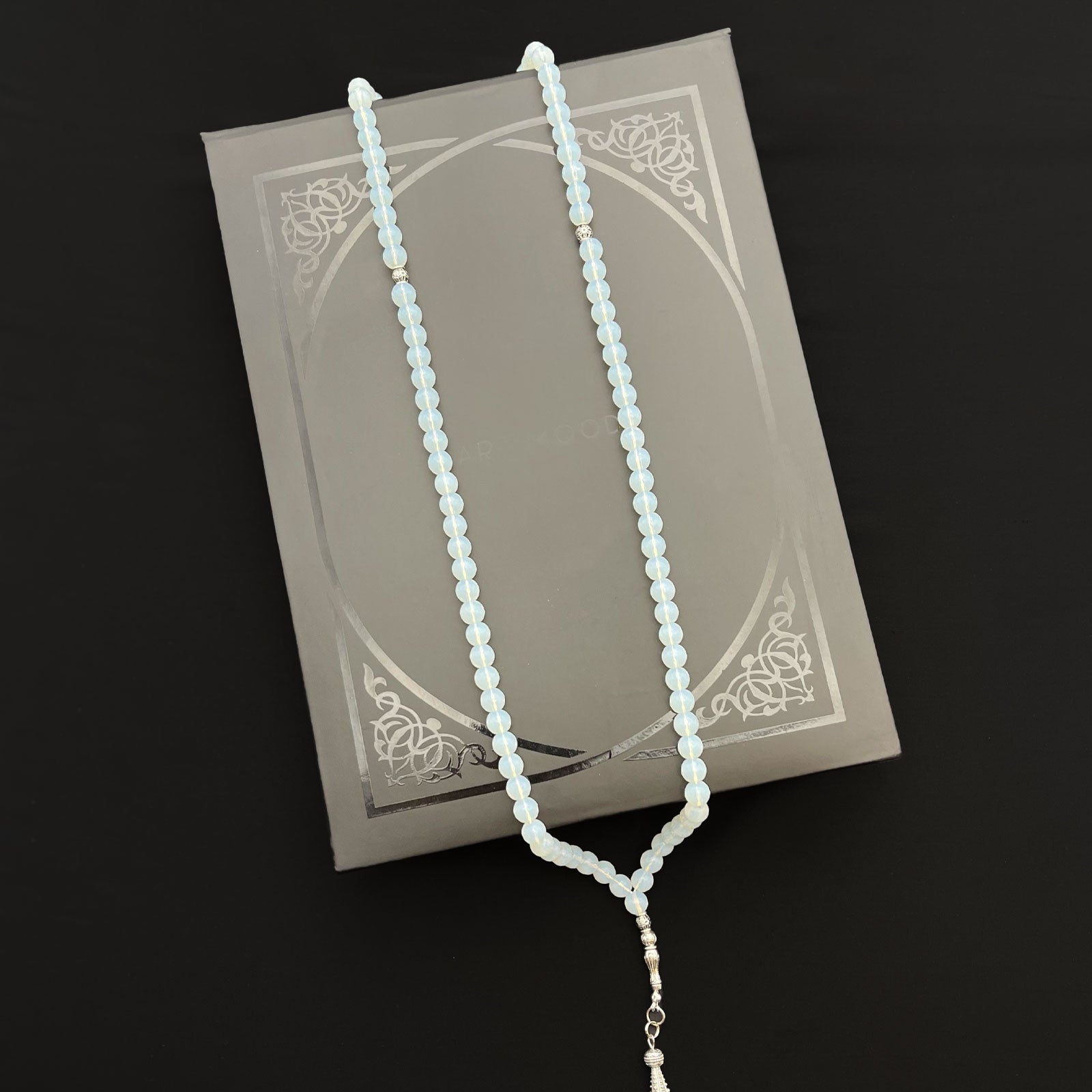 Prayer Rosary Moon Stone - سبحة حجر القمر