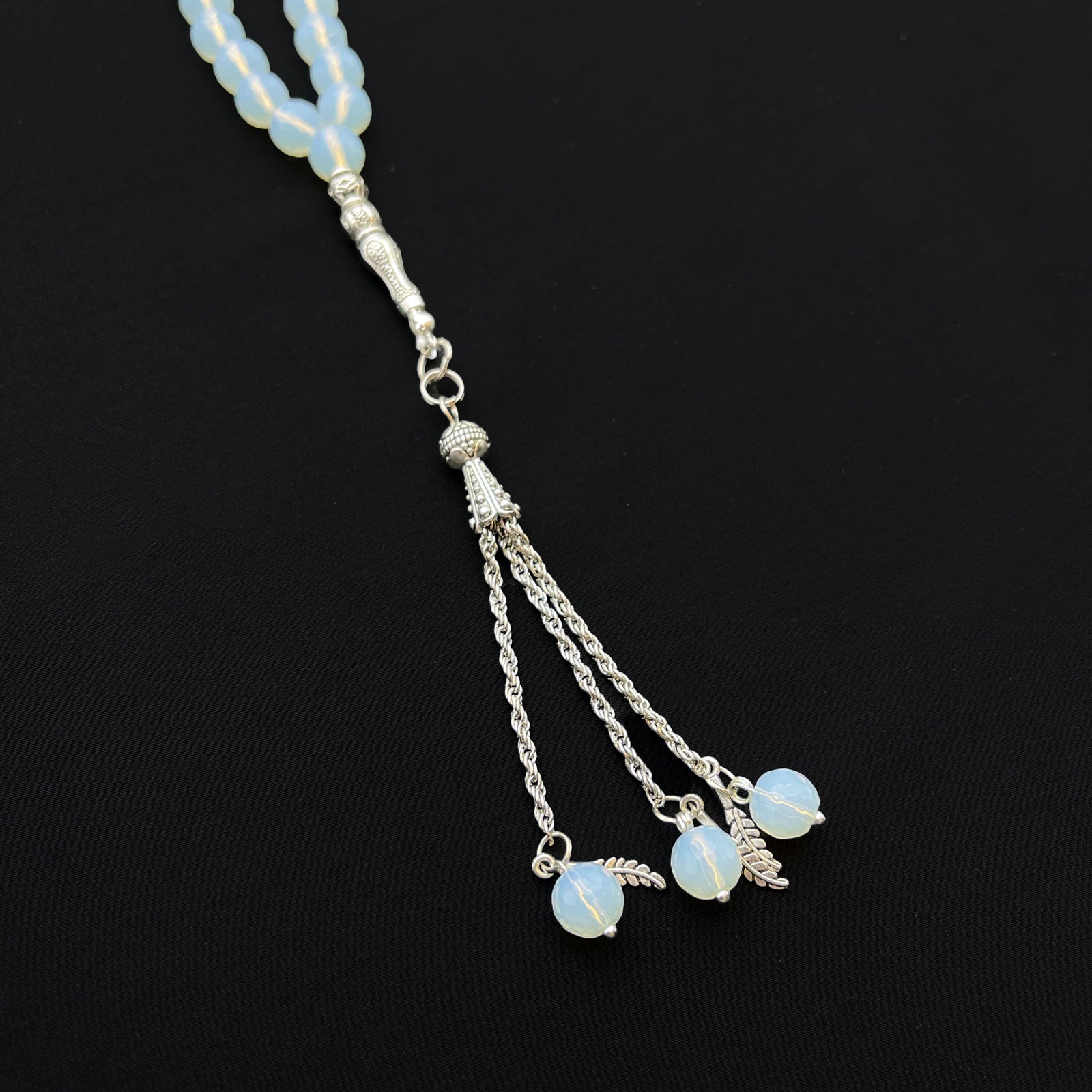 Prayer Rosary Moon Stone - سبحة حجر القمر