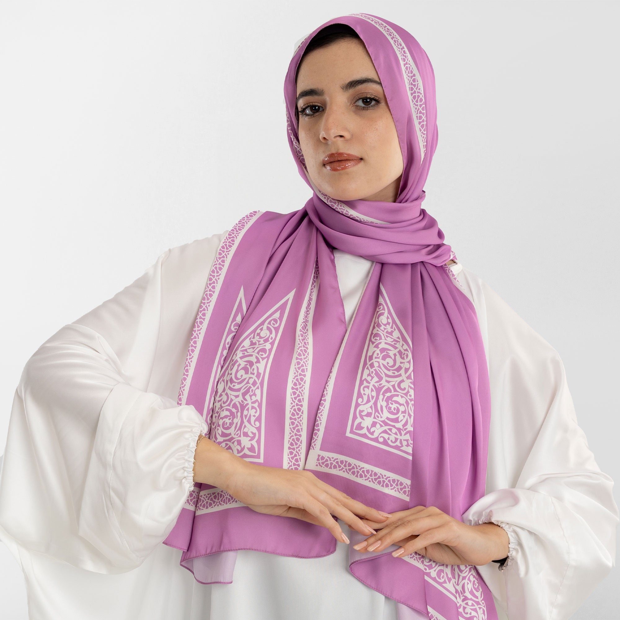 Prayer Wear - Isdal AL-QUBBA PASTEL PURPLE
