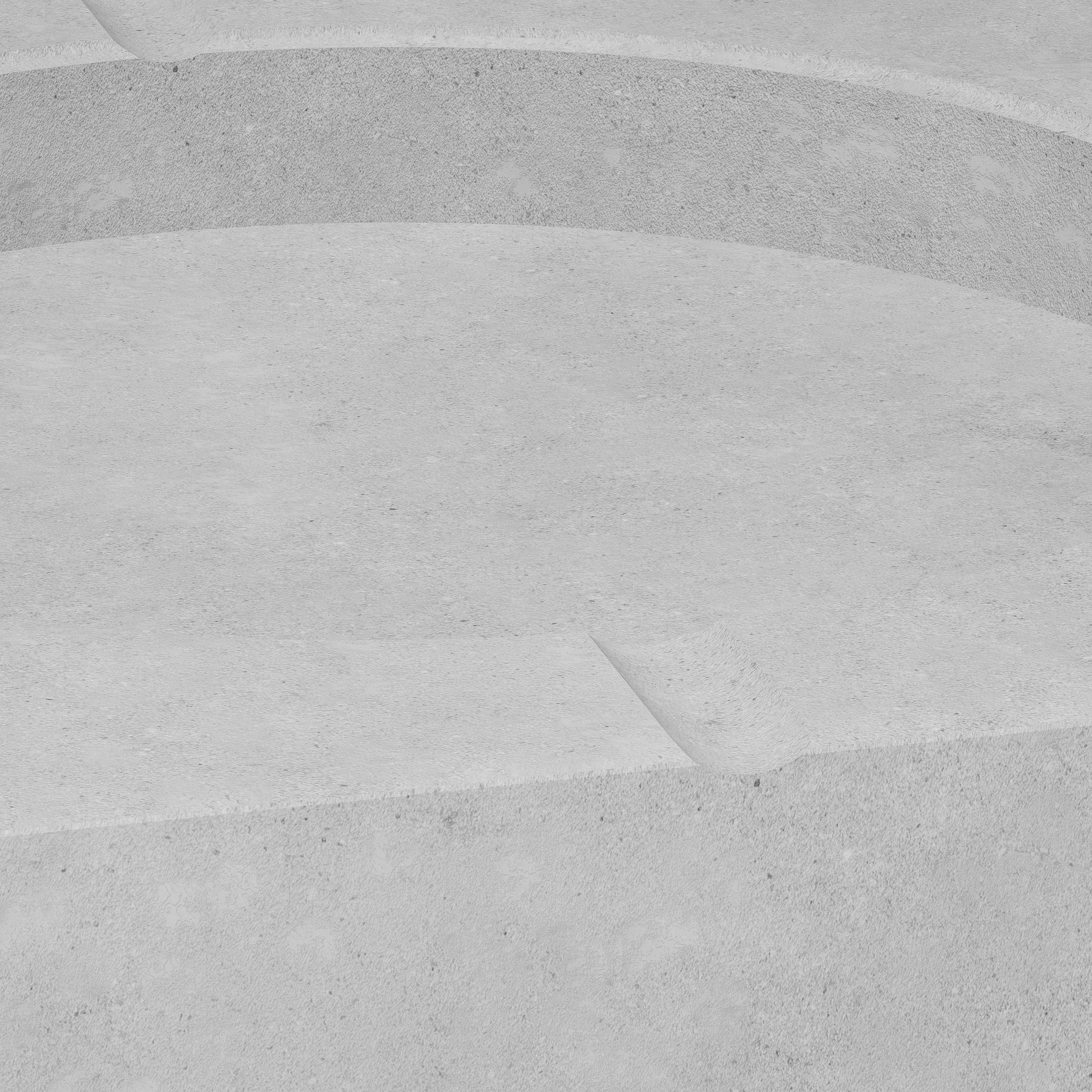 Handmade Cement Ashtray 01 - RAW LOOK