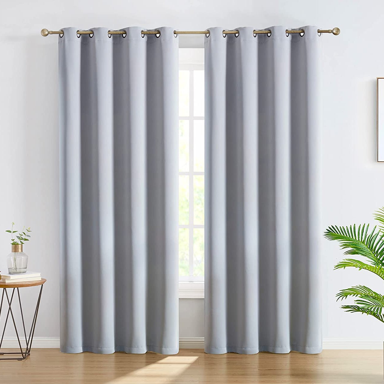 Premium Blackout Curtain - Grey