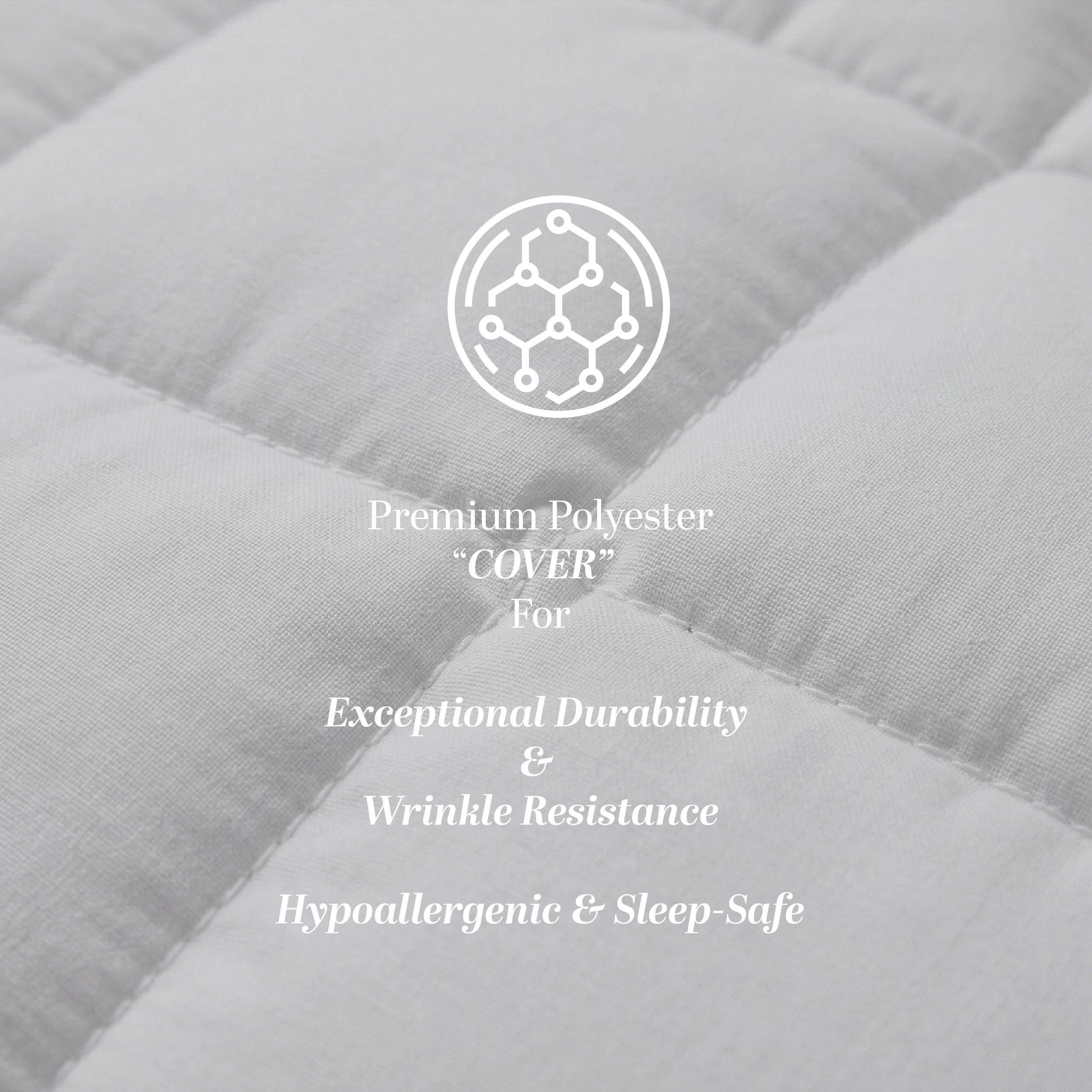 HOTEL SOFT ALL-SEASON DUVET - LUXURY FEATHER-LIKE FILLING - POLYESTER COVER