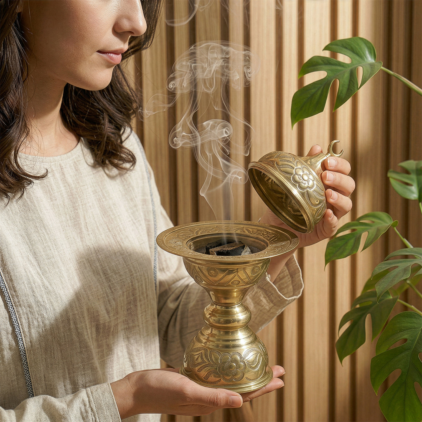 Incense Burner - Copper