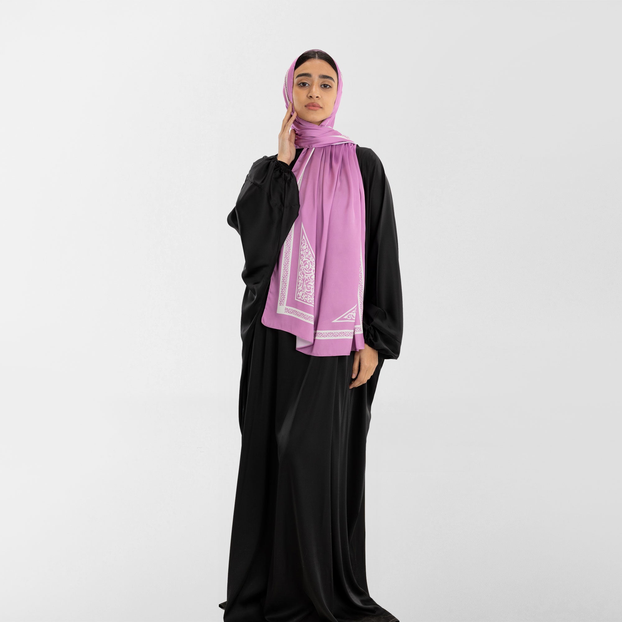 Prayer Wear - Isdal AL-QUBBA PASTEL PURPLE