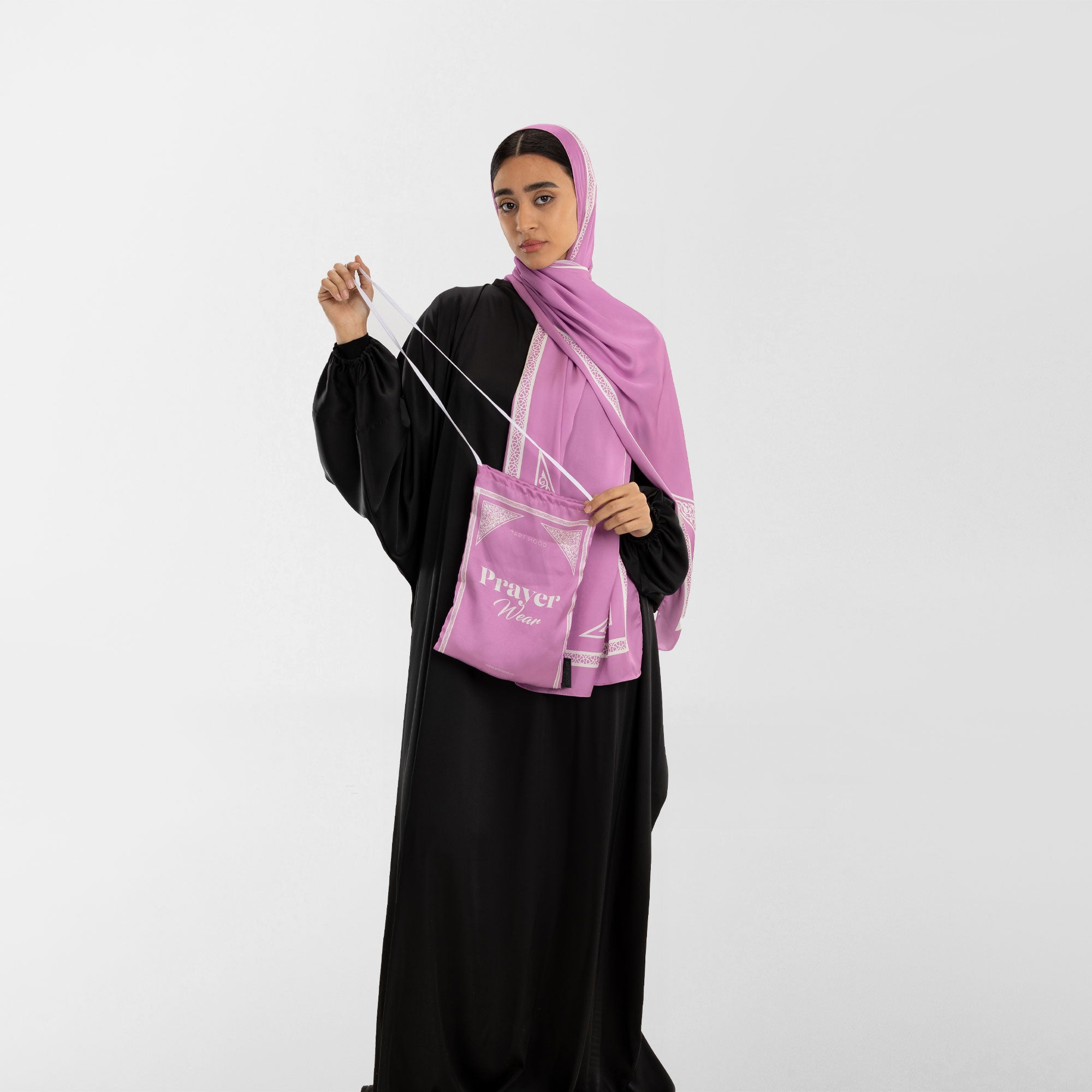 Prayer Wear - Isdal AL-QUBBA PASTEL PURPLE