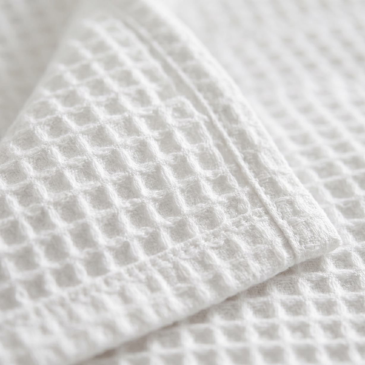 Coverlet - Waffle Weave 100% Cotton