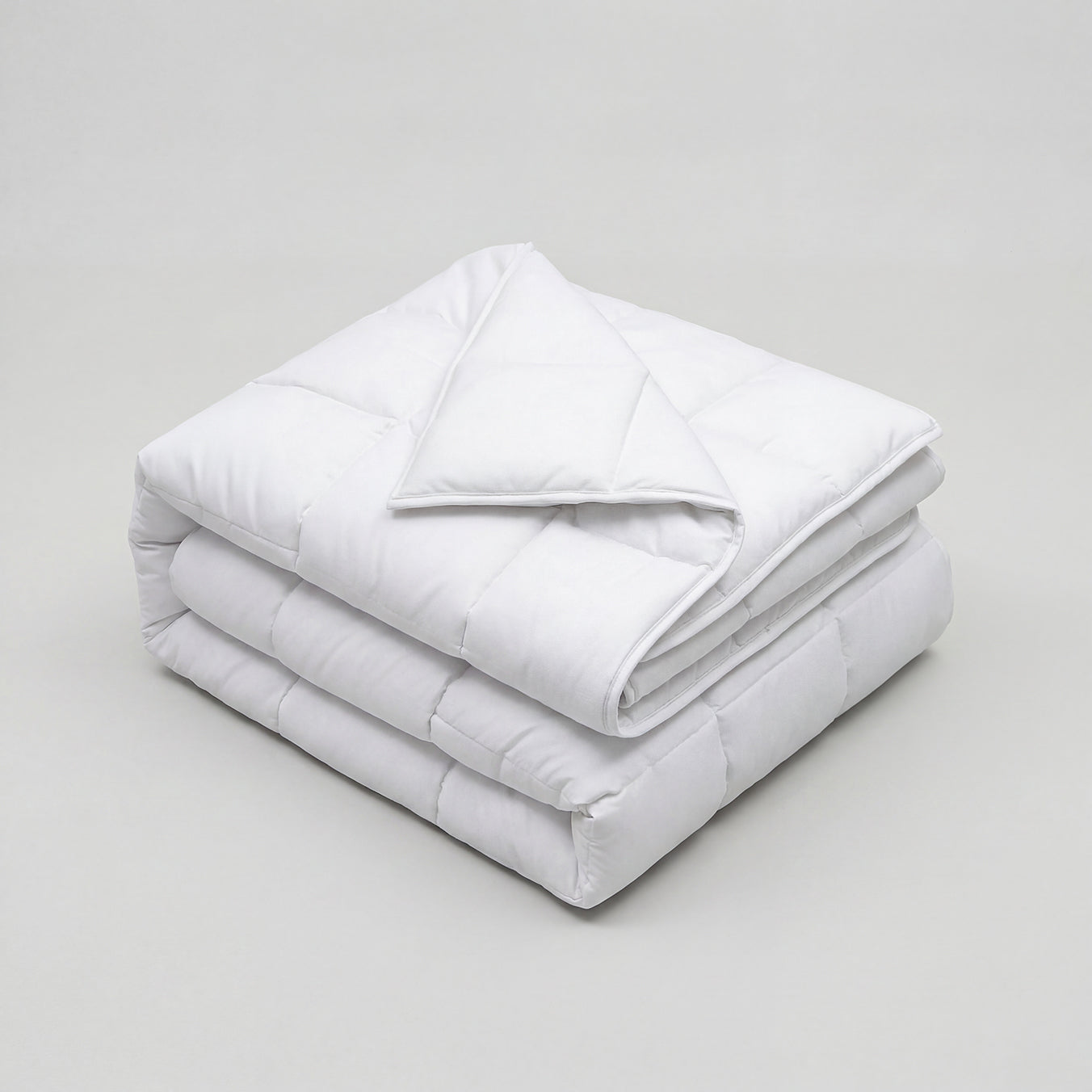 HOTEL SUPER-SOFT ALL-SEASON DUVET - LUXURY FEATHER-LIKE FILLING - LUXURY 100% COTTON COVER
