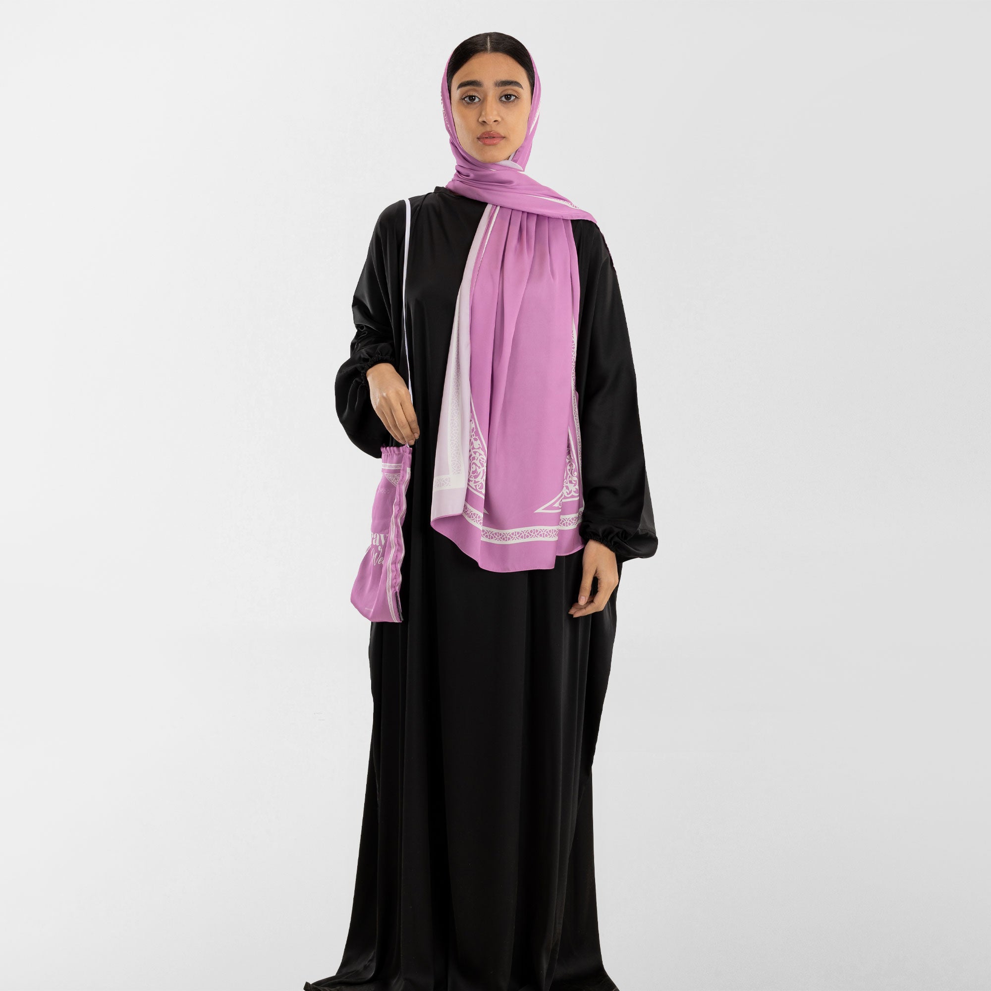 Prayer Wear - Isdal AL-QUBBA PASTEL PURPLE