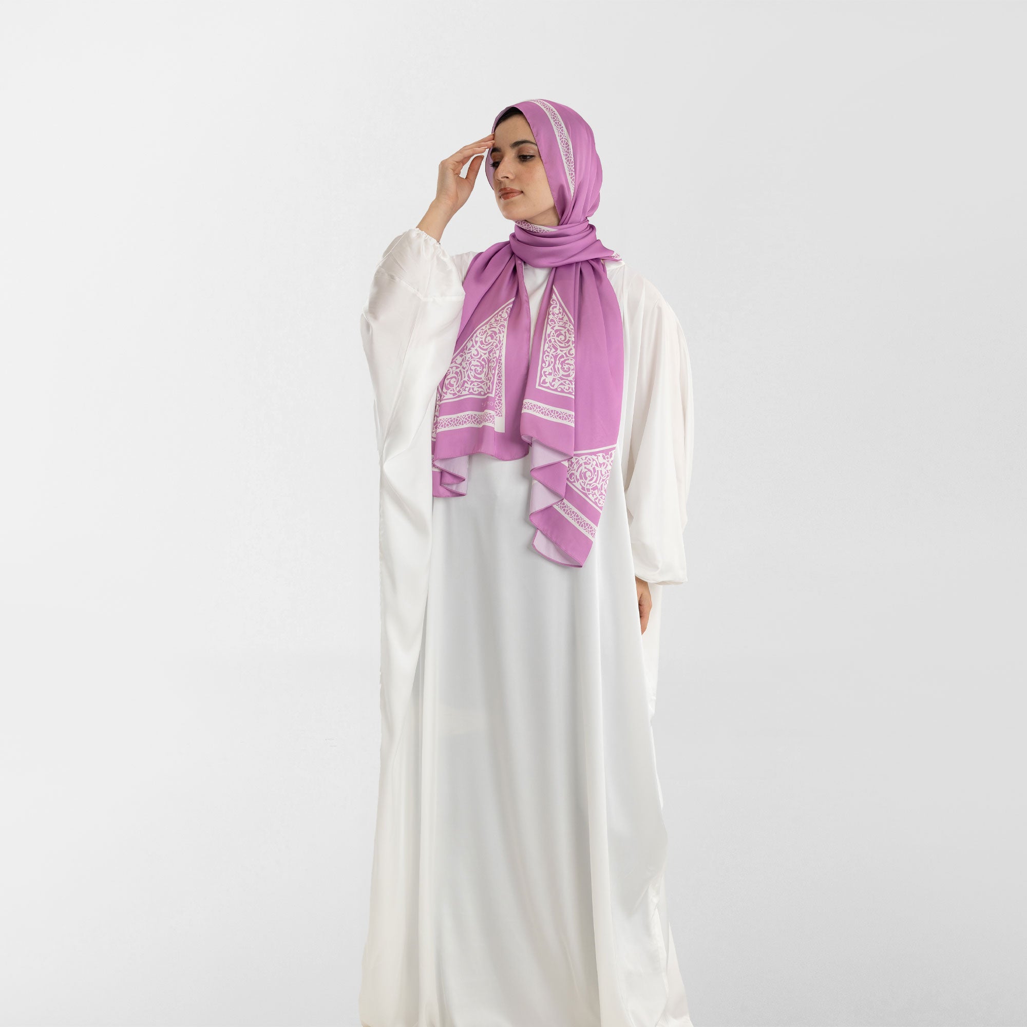 Prayer Wear - Isdal AL-QUBBA PASTEL PURPLE