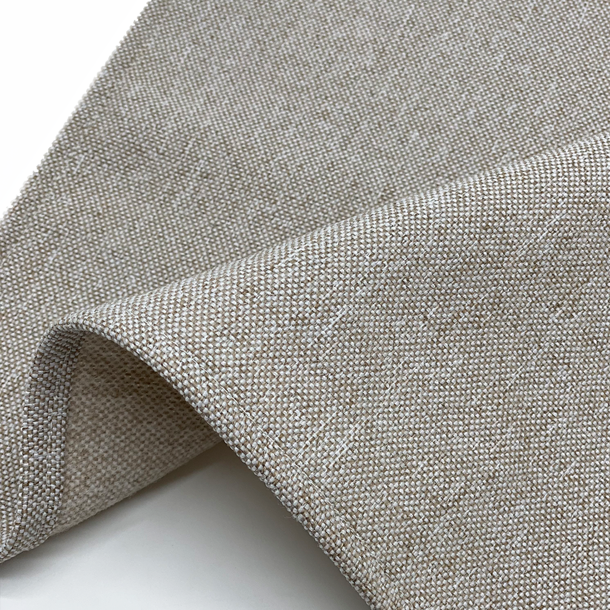 Linen Placemats & Runner Set - Light Beige
