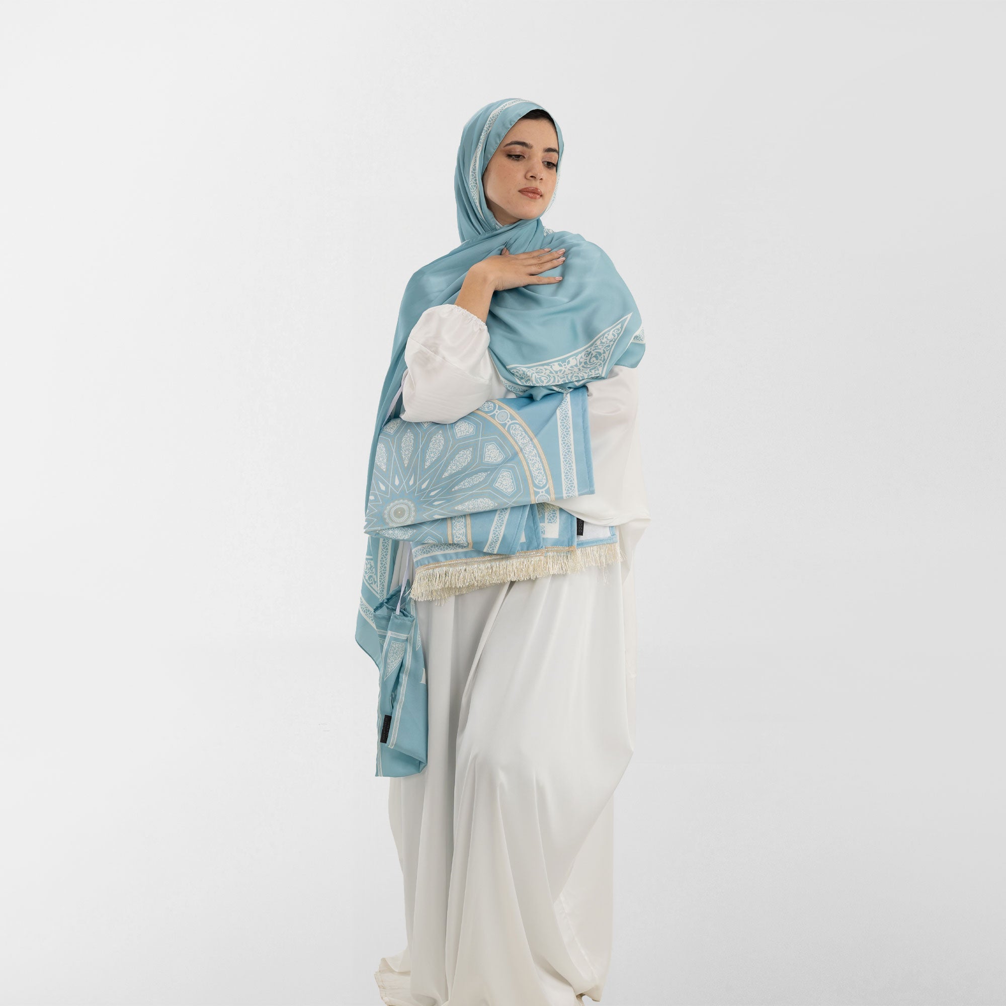 Prayer Wear - Isdal AL-QUBBA BLUE