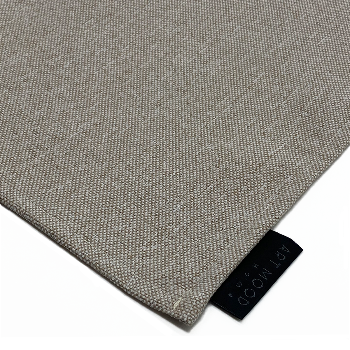 Linen Placemats & Runner Set - Light Beige