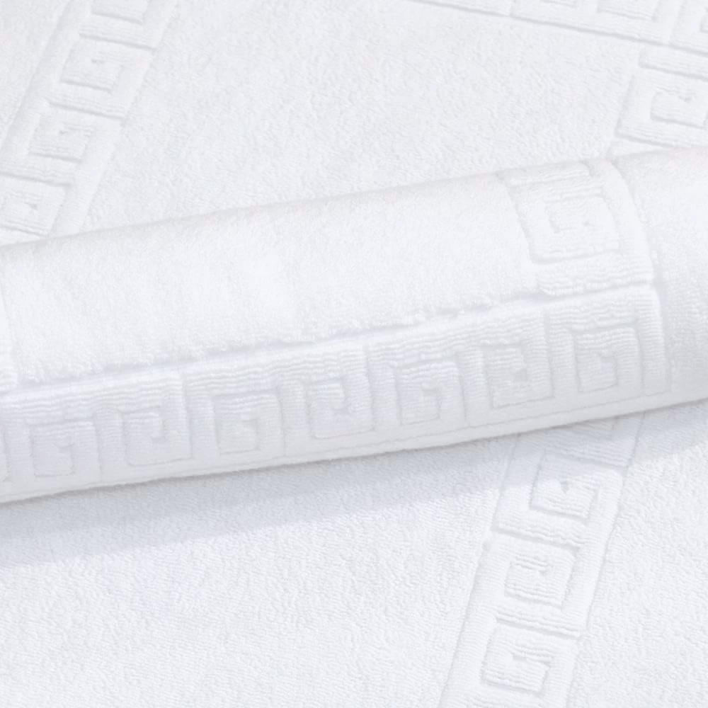 دواسة حمام فندقية من القطن - أبيض 850 جرام للمتر المربع