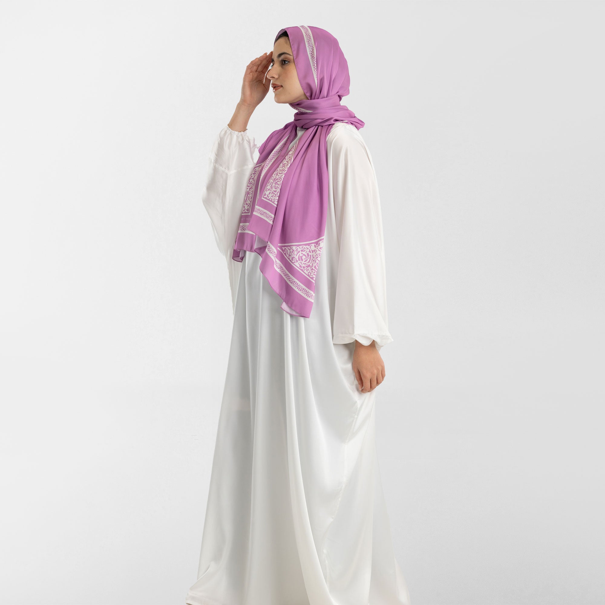 Prayer Wear - Isdal AL-QUBBA PASTEL PURPLE