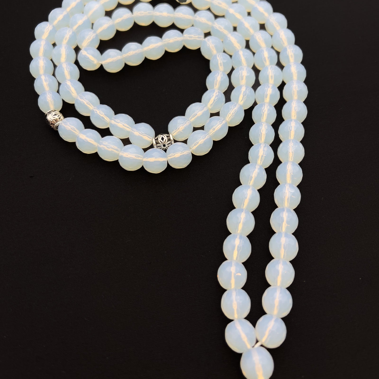 Prayer Rosary Moon Stone - سبحة حجر القمر