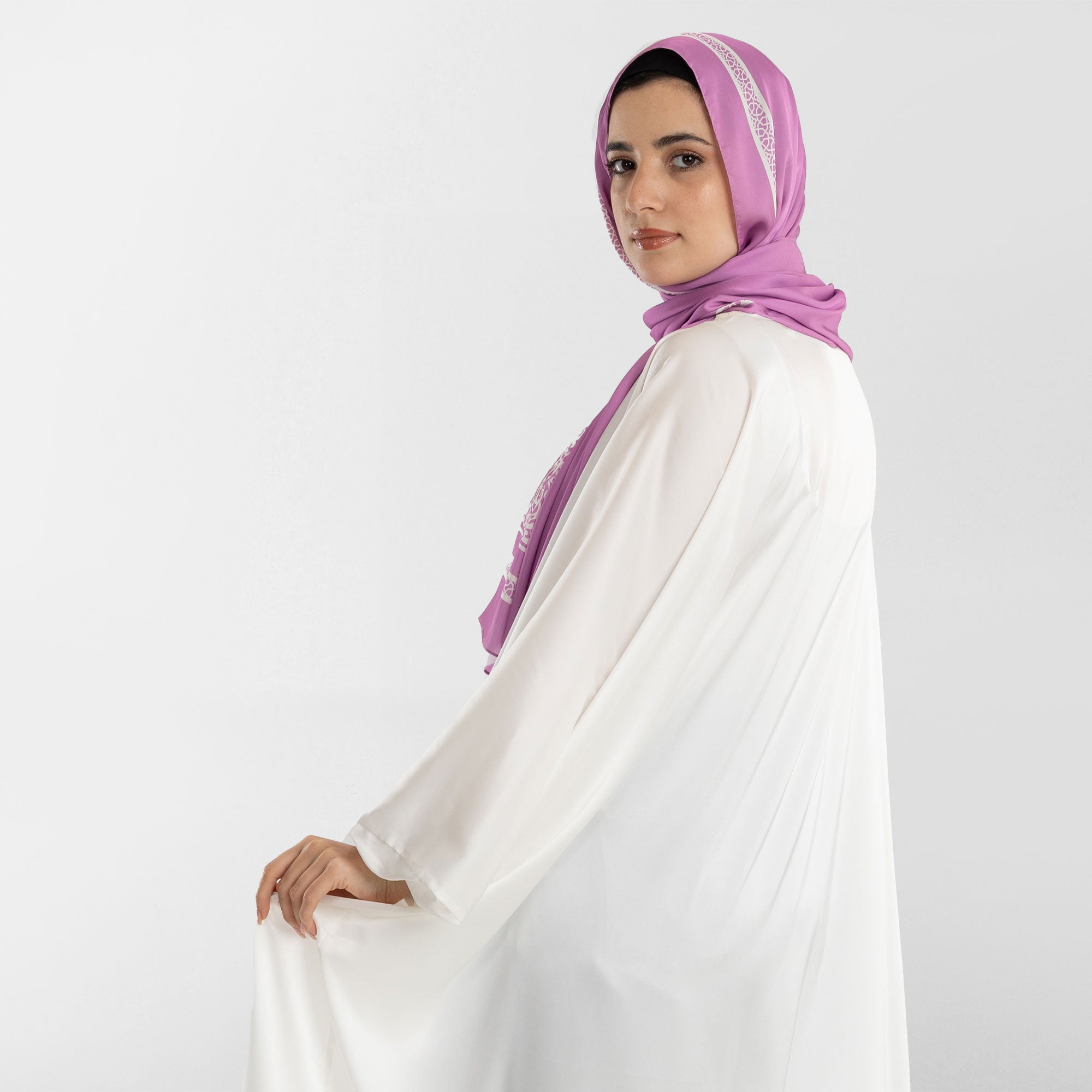 Prayer Wear - Isdal AL-QUBBA PASTEL PURPLE