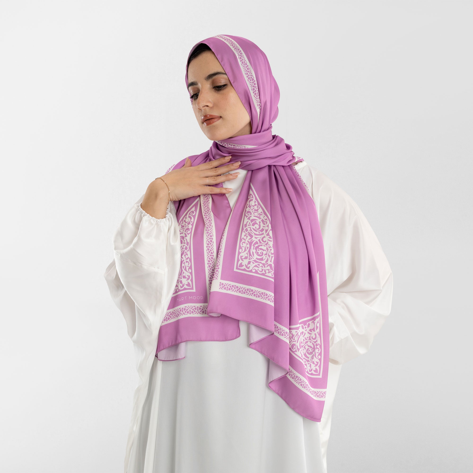 Prayer Wear - Isdal AL-QUBBA PASTEL PURPLE