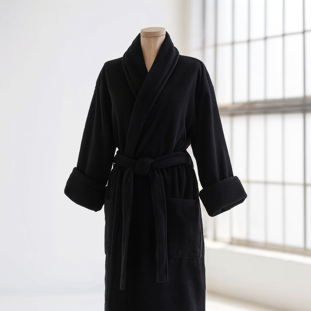 Hotel Cotton Bathrobe - 1350gm - Velour