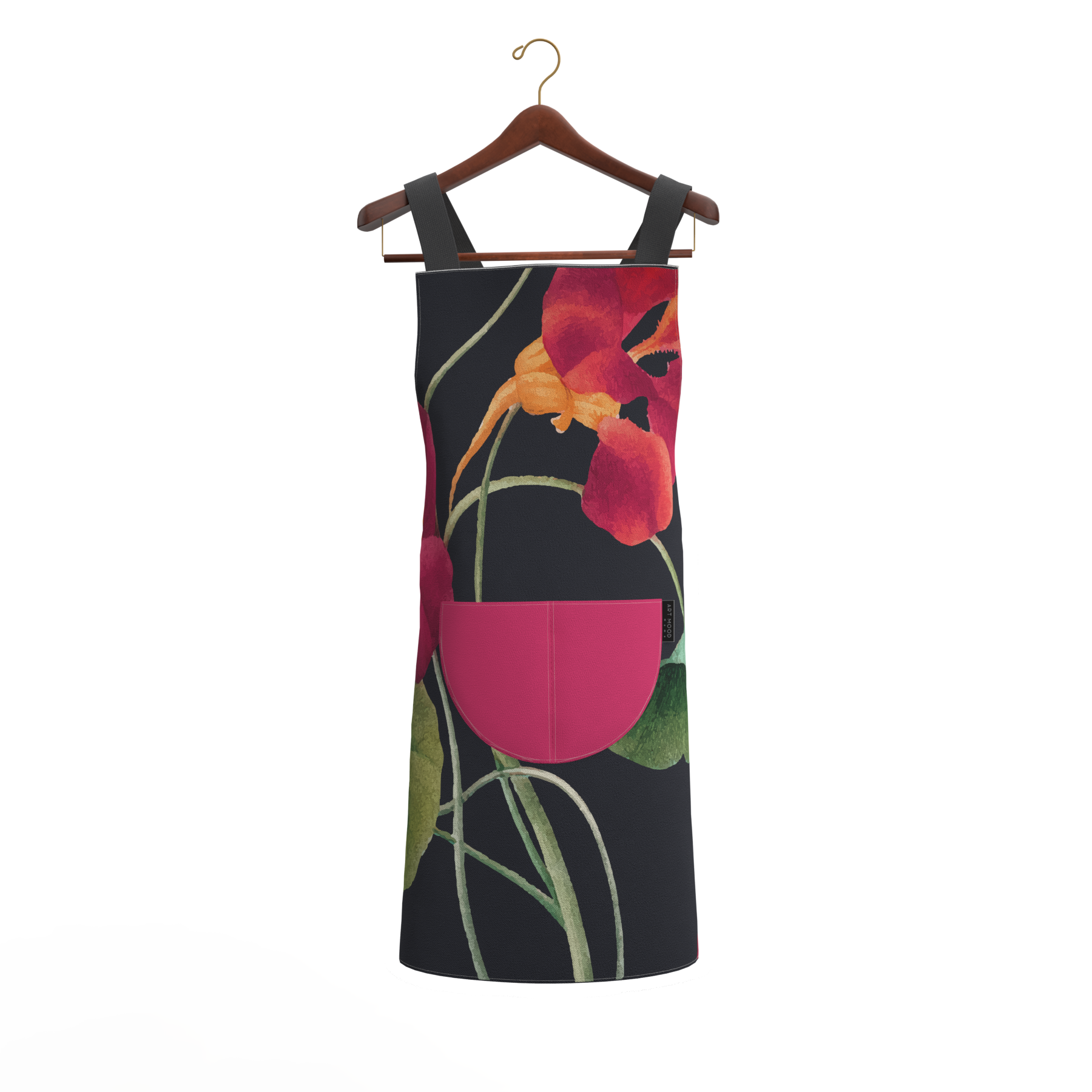 Pink Lily Apron