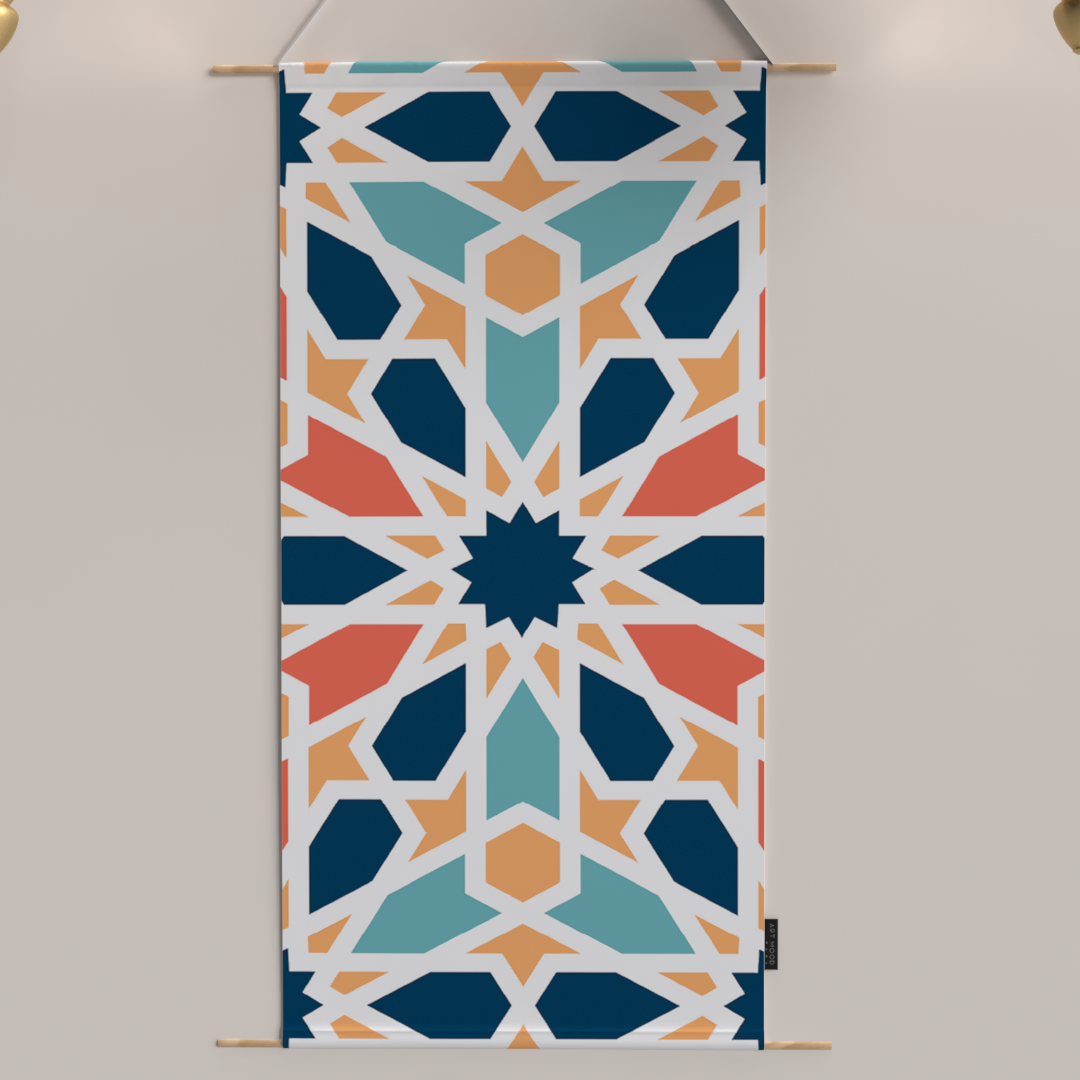 Ensemble d'affiches en tissu Arabesque