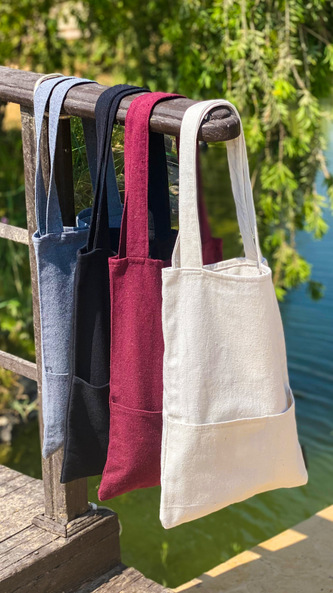 Cotton Tote Bag - White