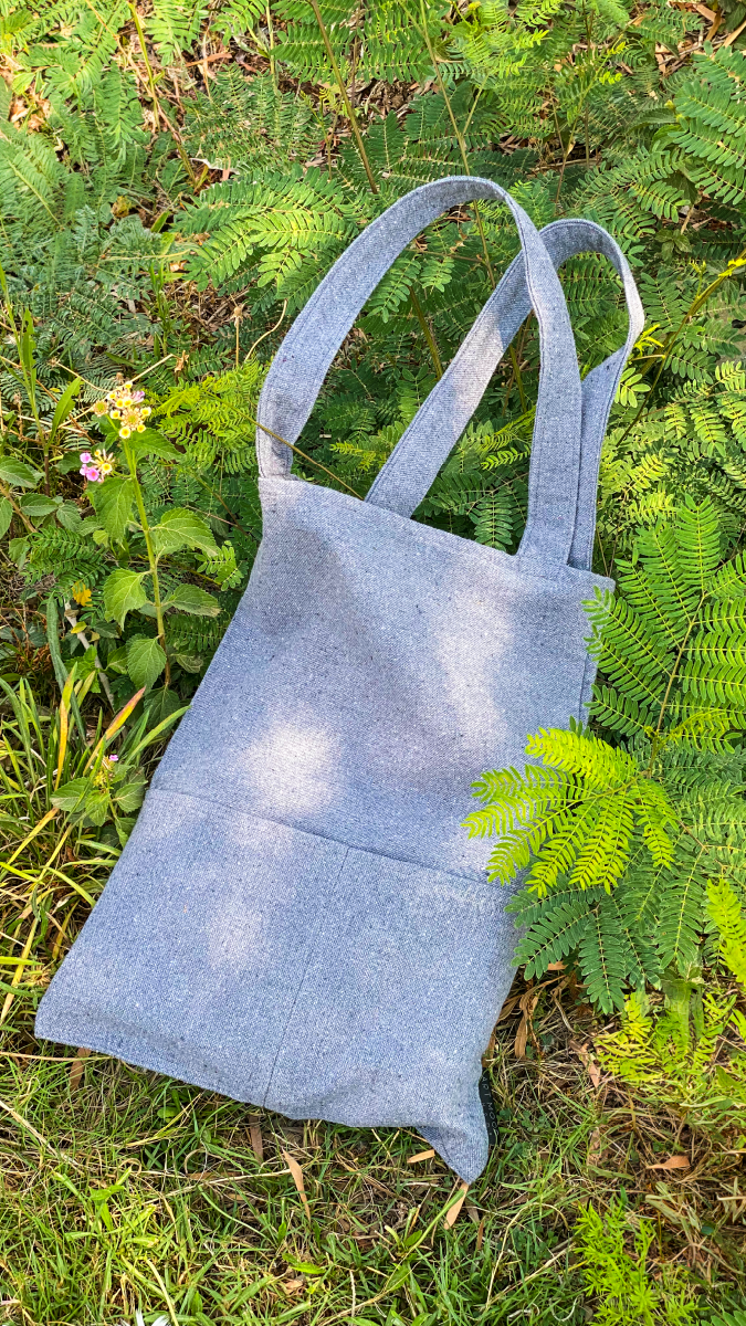 Cotton Tote Bag - Grey