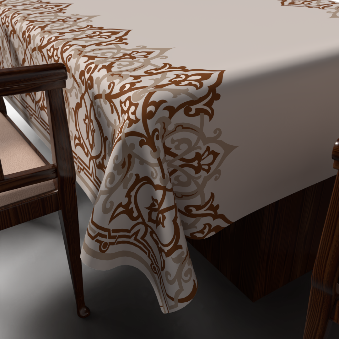 مفرش طاولة - اطلس