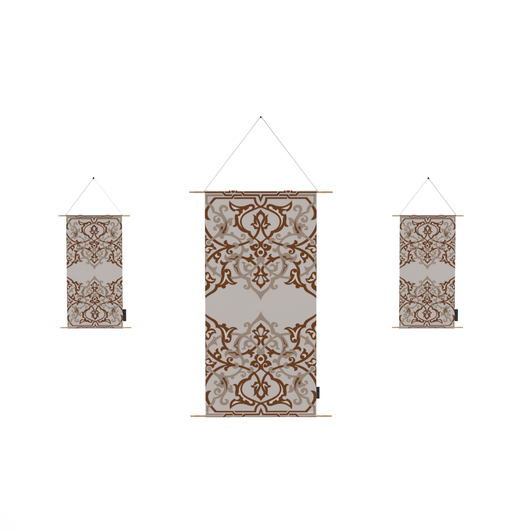 Atlas Fabric Posters Set