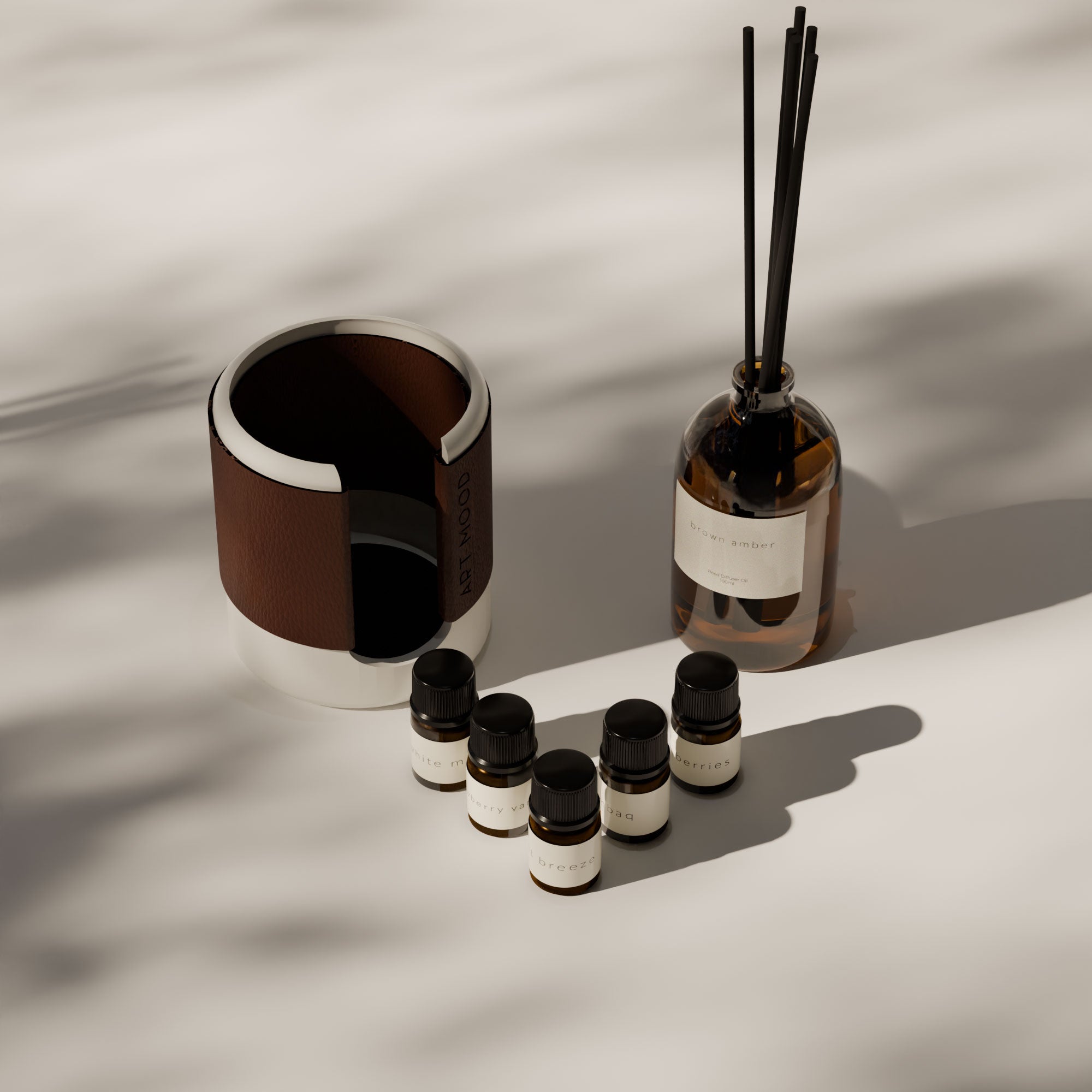 Brown Amber - Reed Diffuser 100ML