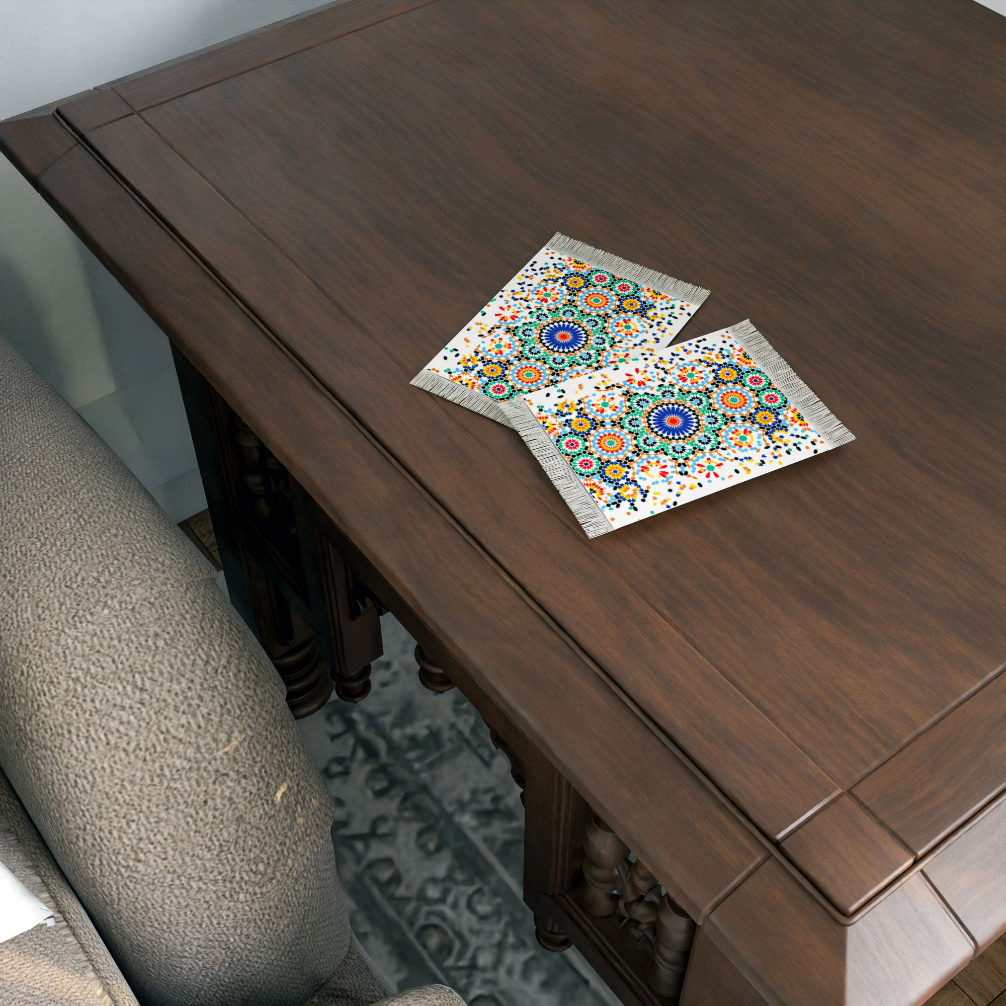 Bahja - RUG COASTER SET