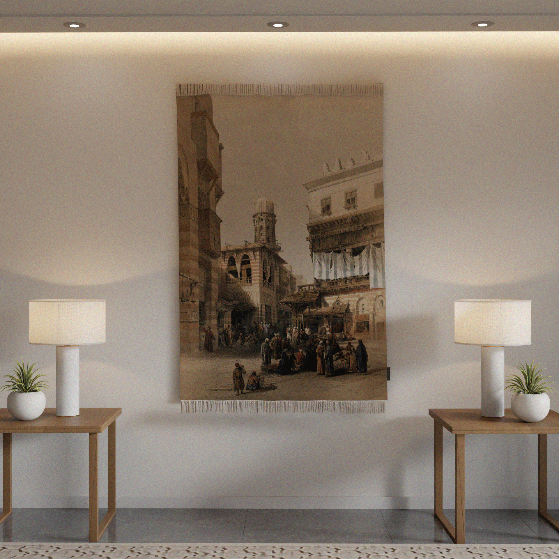 Wall Rug - Bazaar of the Copper