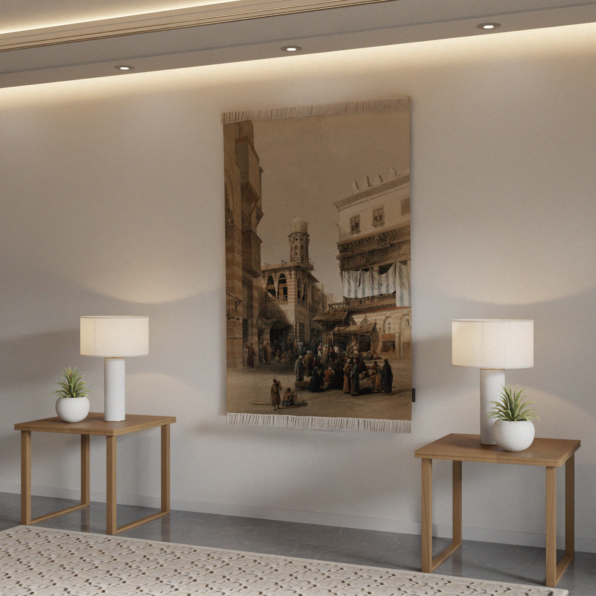 Wall Rug - Bazaar of the Copper