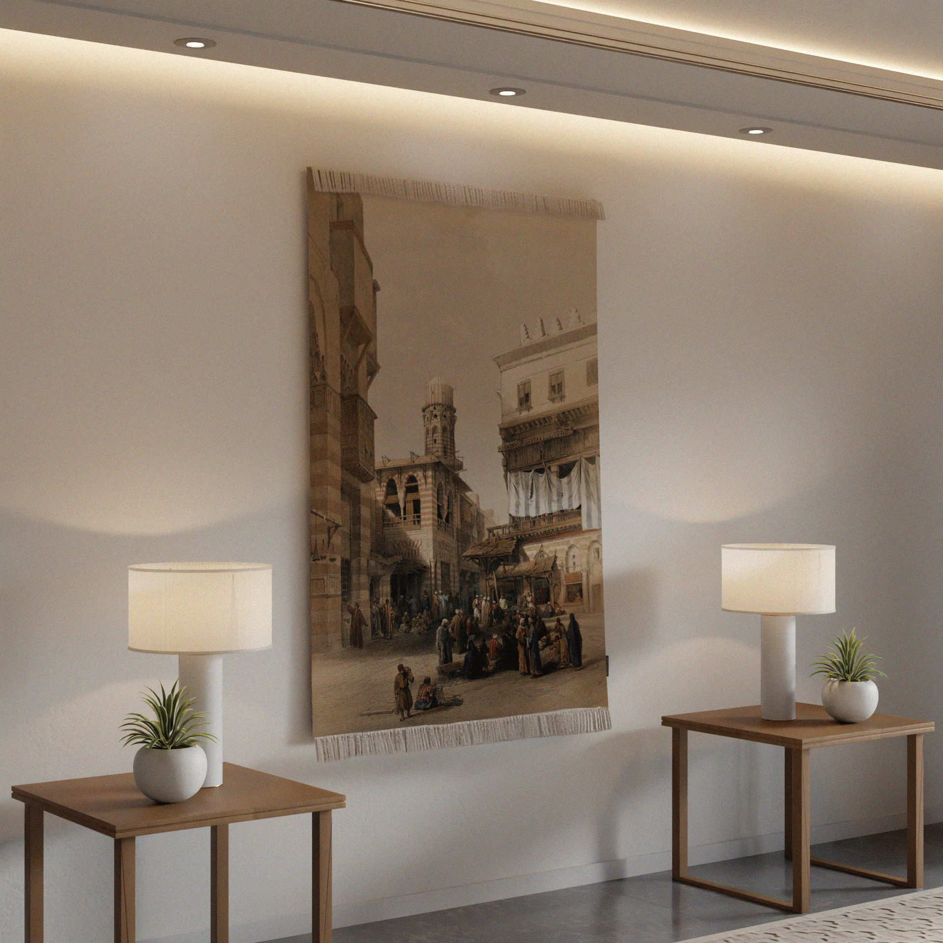 Wall Rug - Bazaar of the Copper