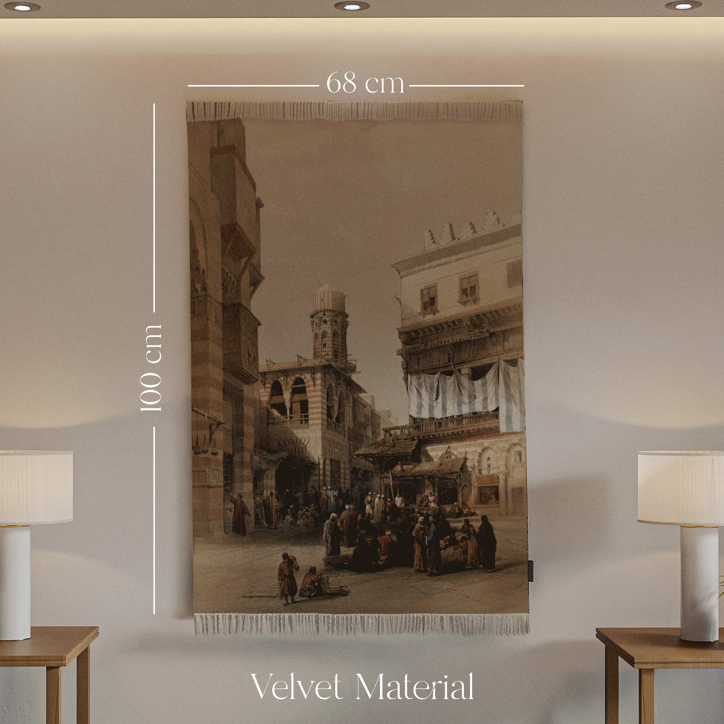 Wall Rug - Bazaar of the Copper