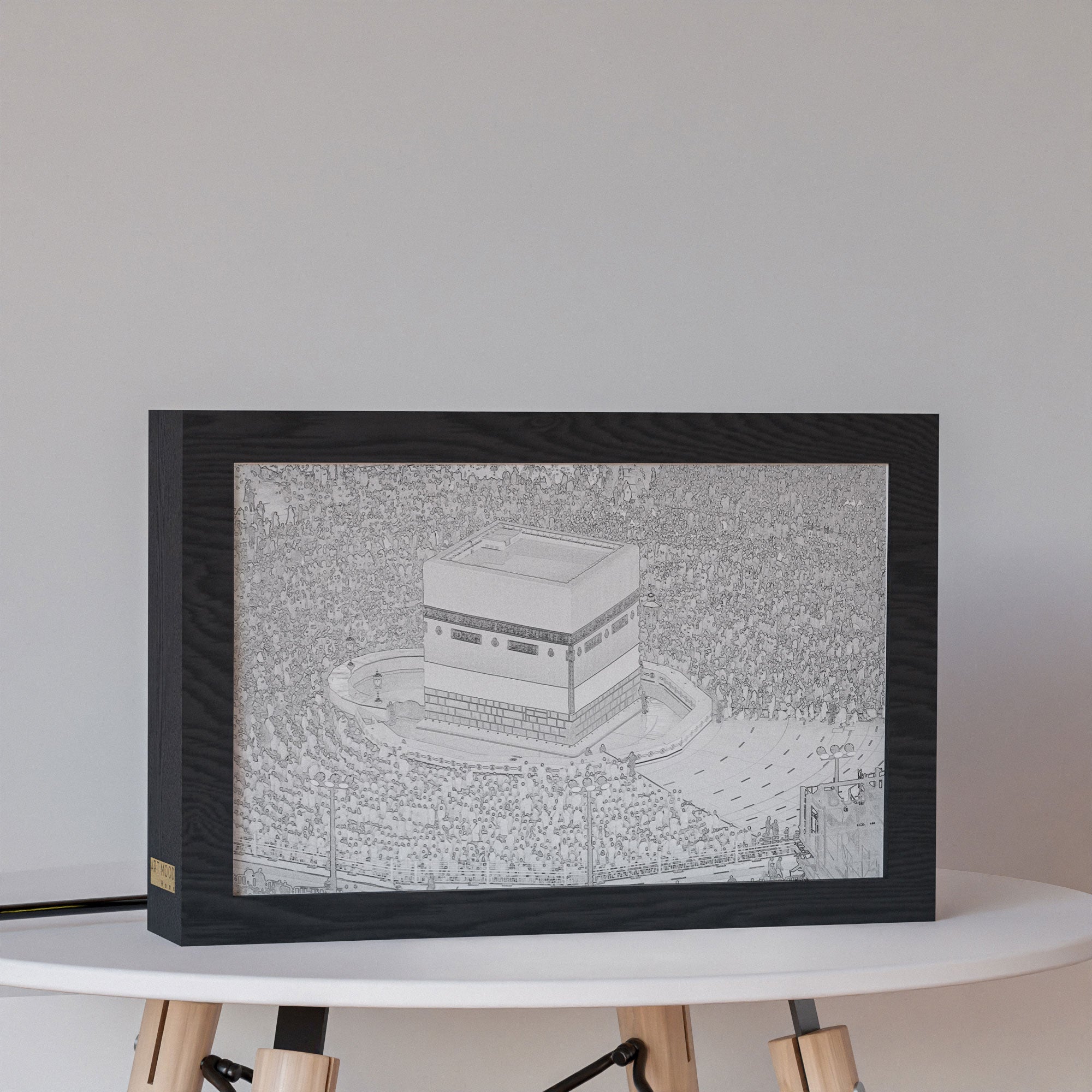 2 in 1 Photo Lighting Frame - AL KAABA 03