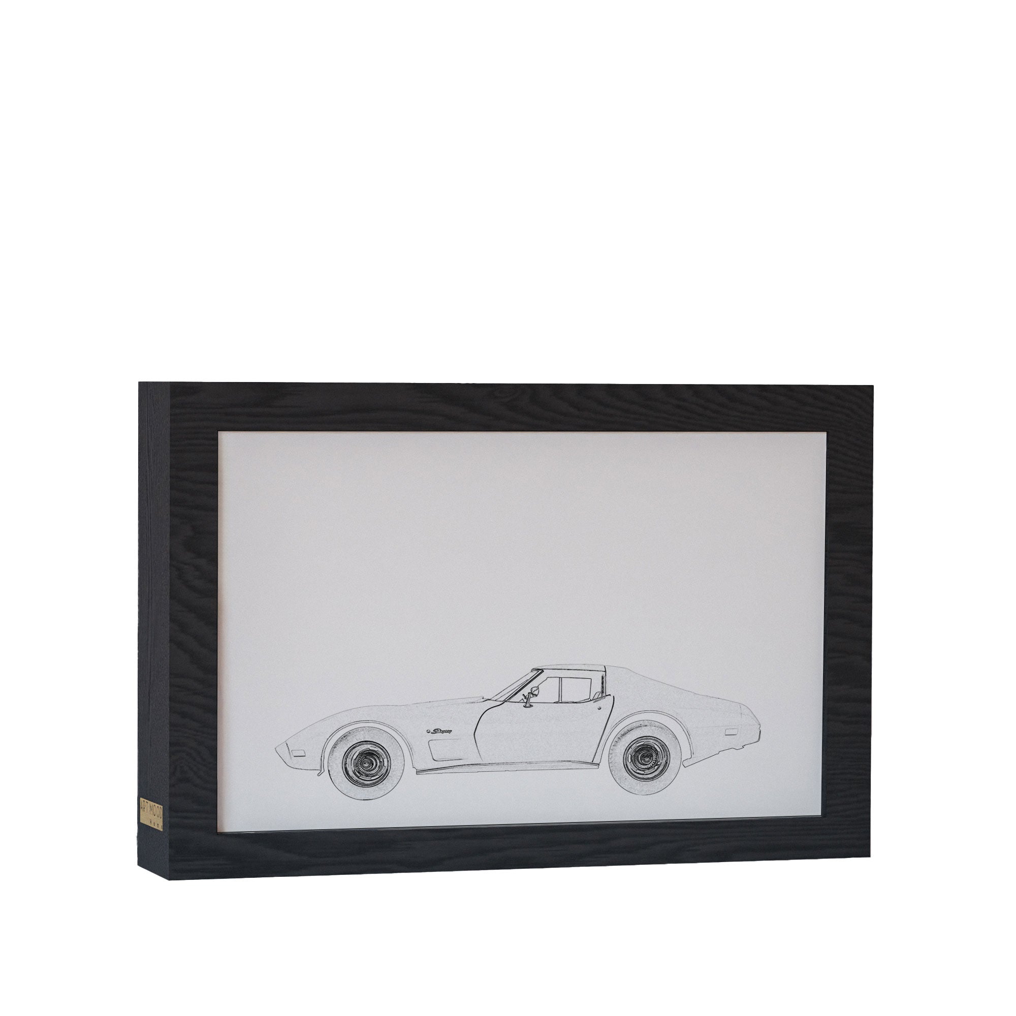 ٢ في ١ - برواز مضئ - بورش كلاسيك