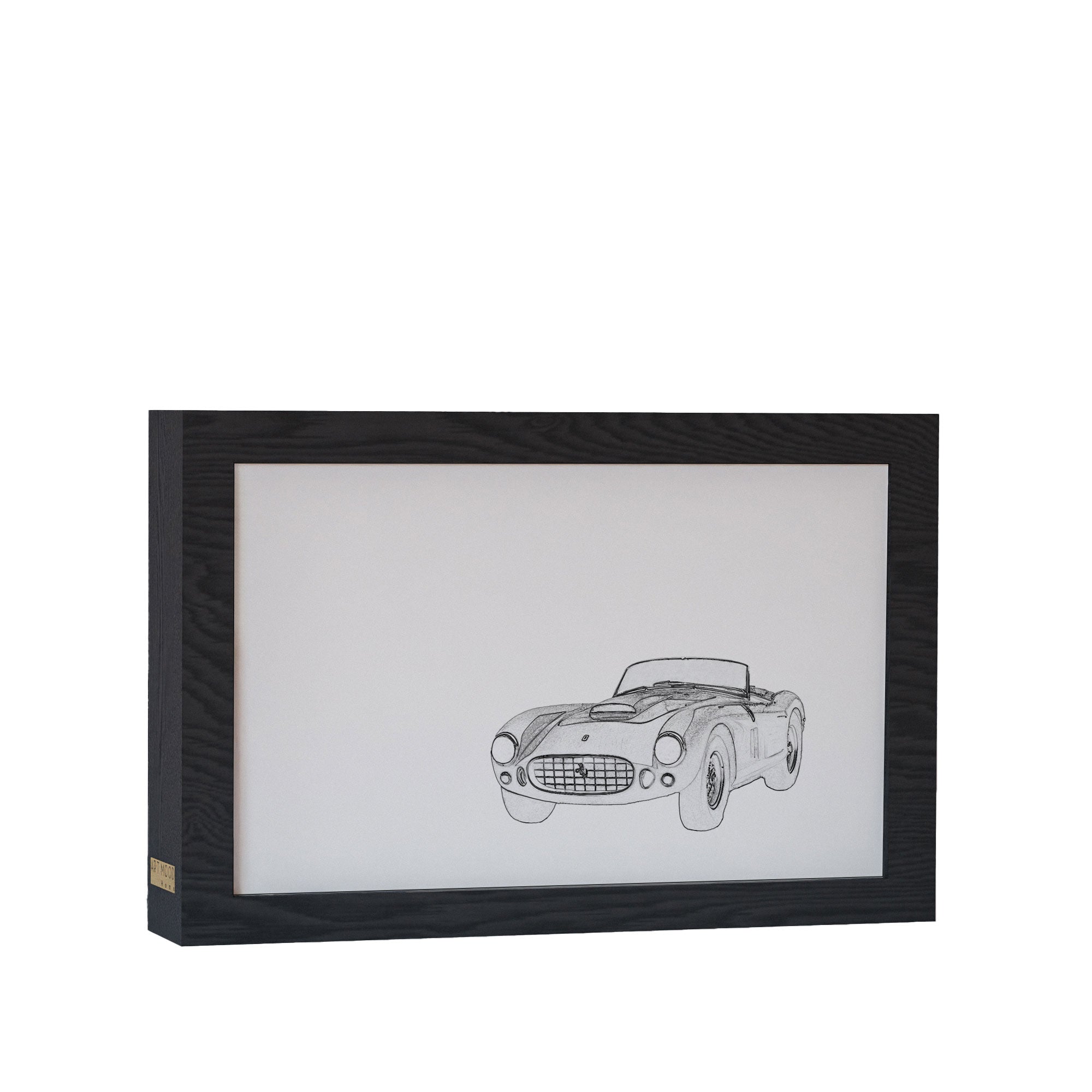2 in 1 Photo Lighting Frame - Classic Ferrari