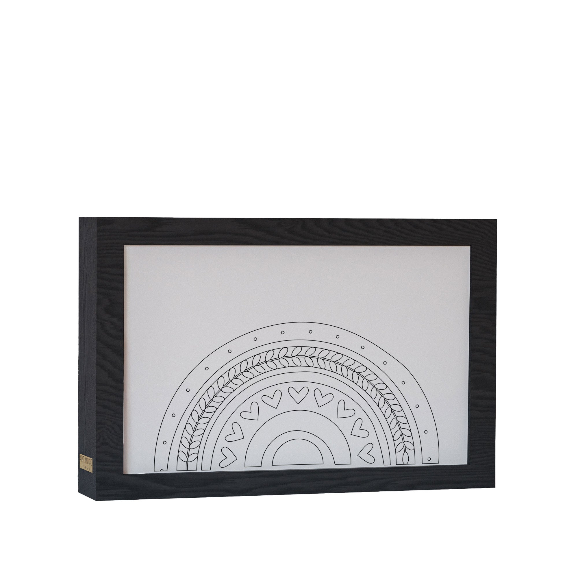 ٢ في ١ - برواز مضئ - قوس قزح بوهو