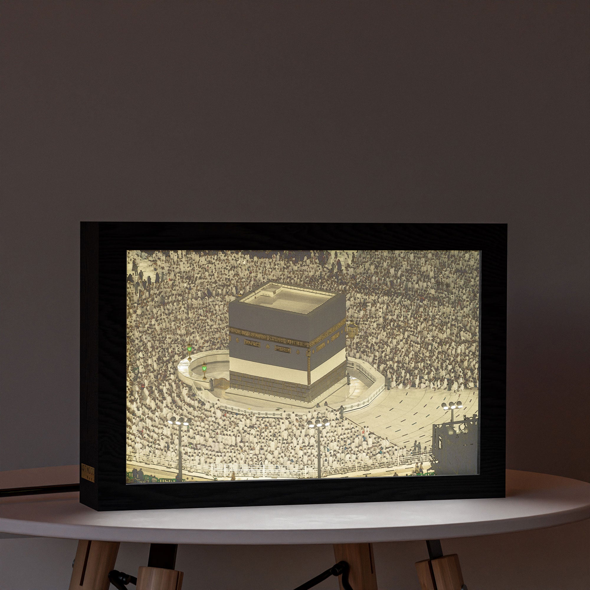 2 in 1 Photo Lighting Frame - AL KAABA 03