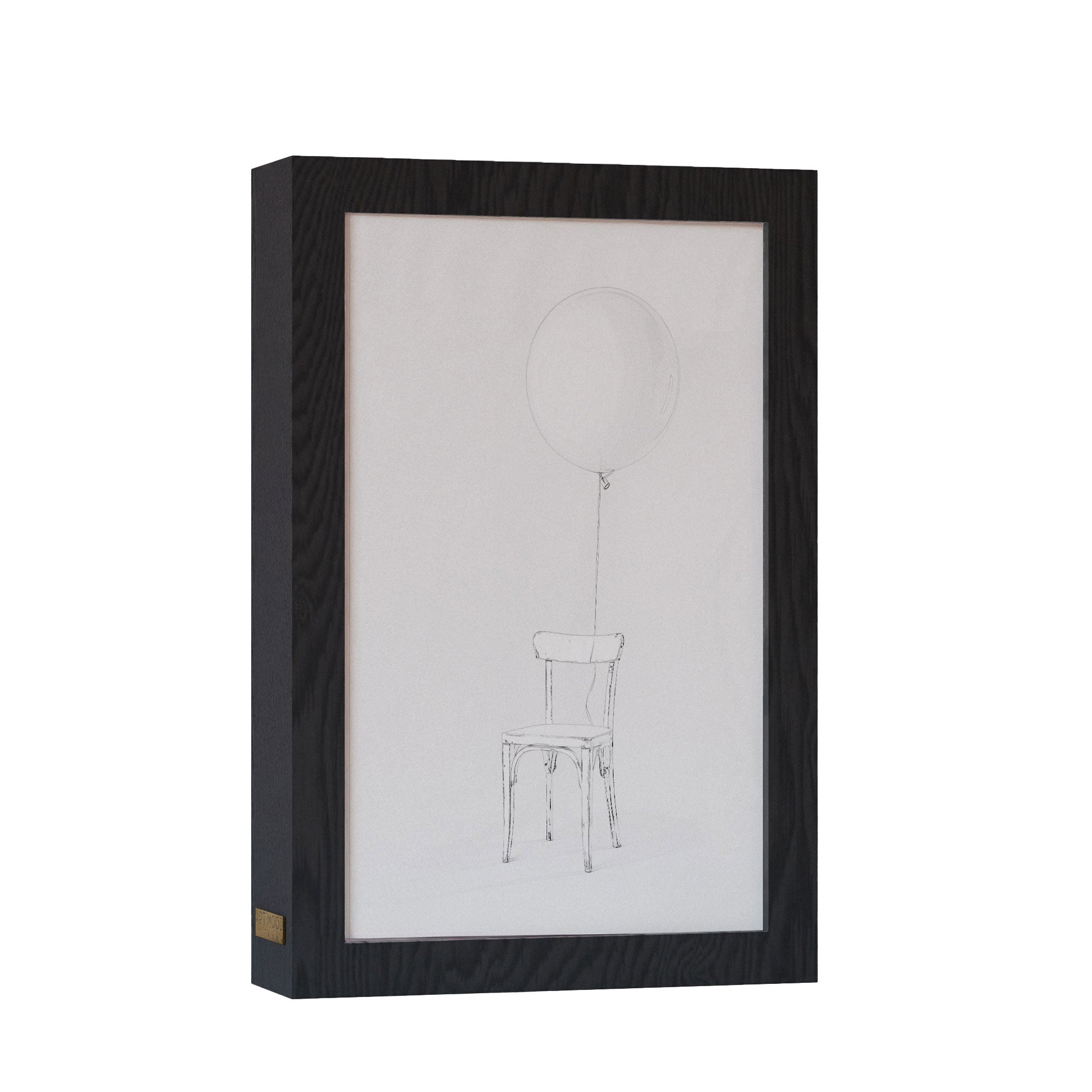 2 in 1 Photo Lighting Frame - Ballon & Chair