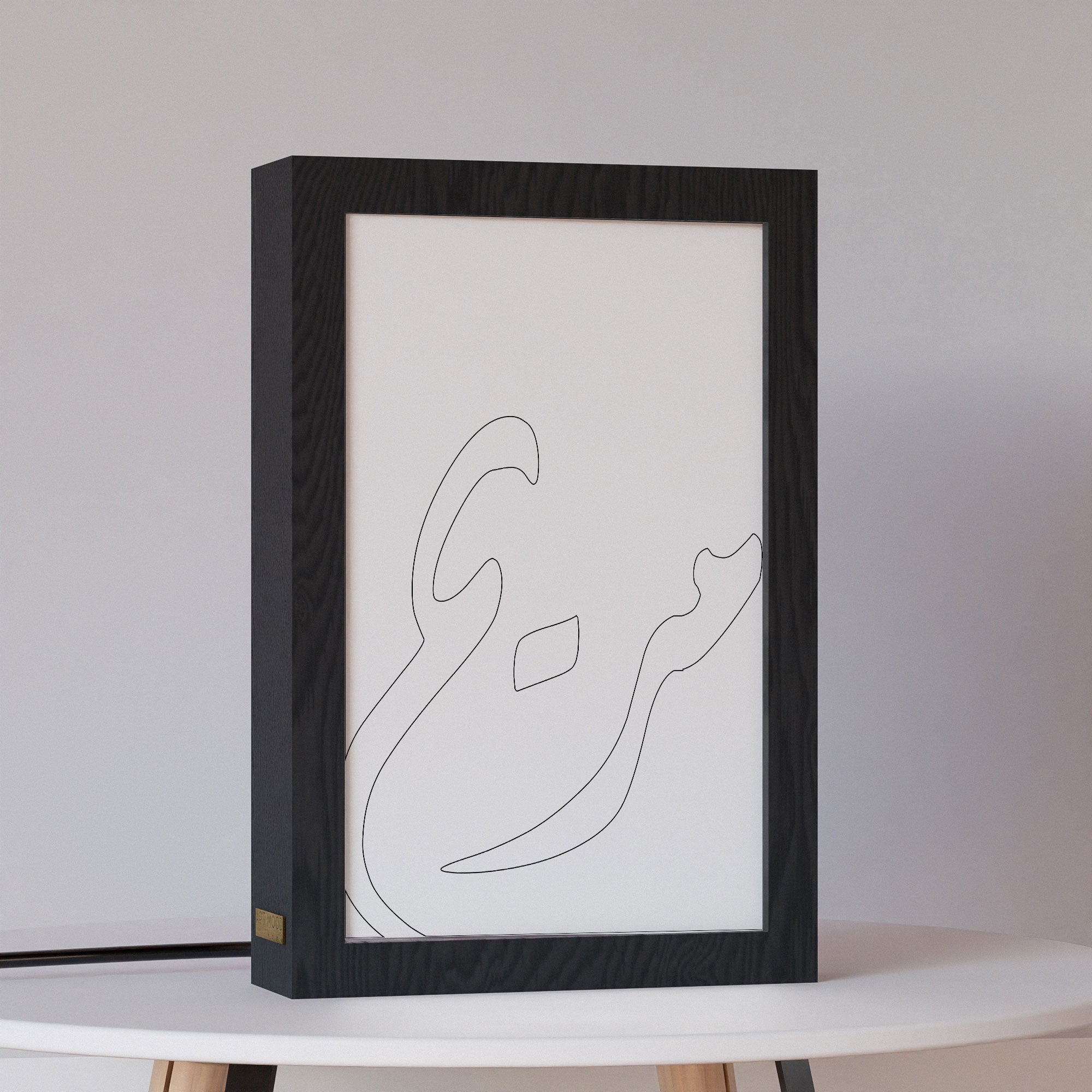 2 in 1 Photo Lighting Frame - Thoulouth Font Names