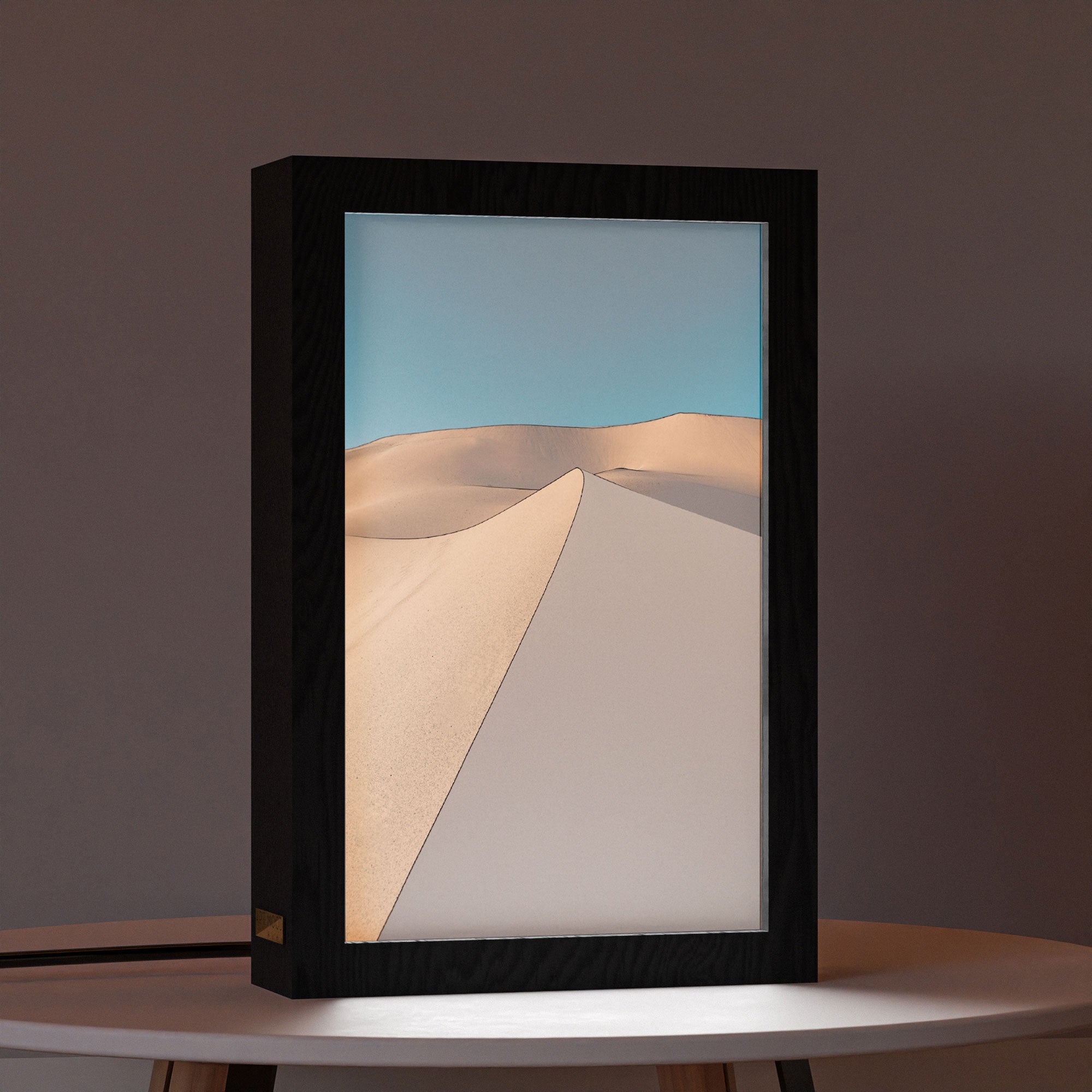 2 in 1 Photo Lighting Frame - Desert