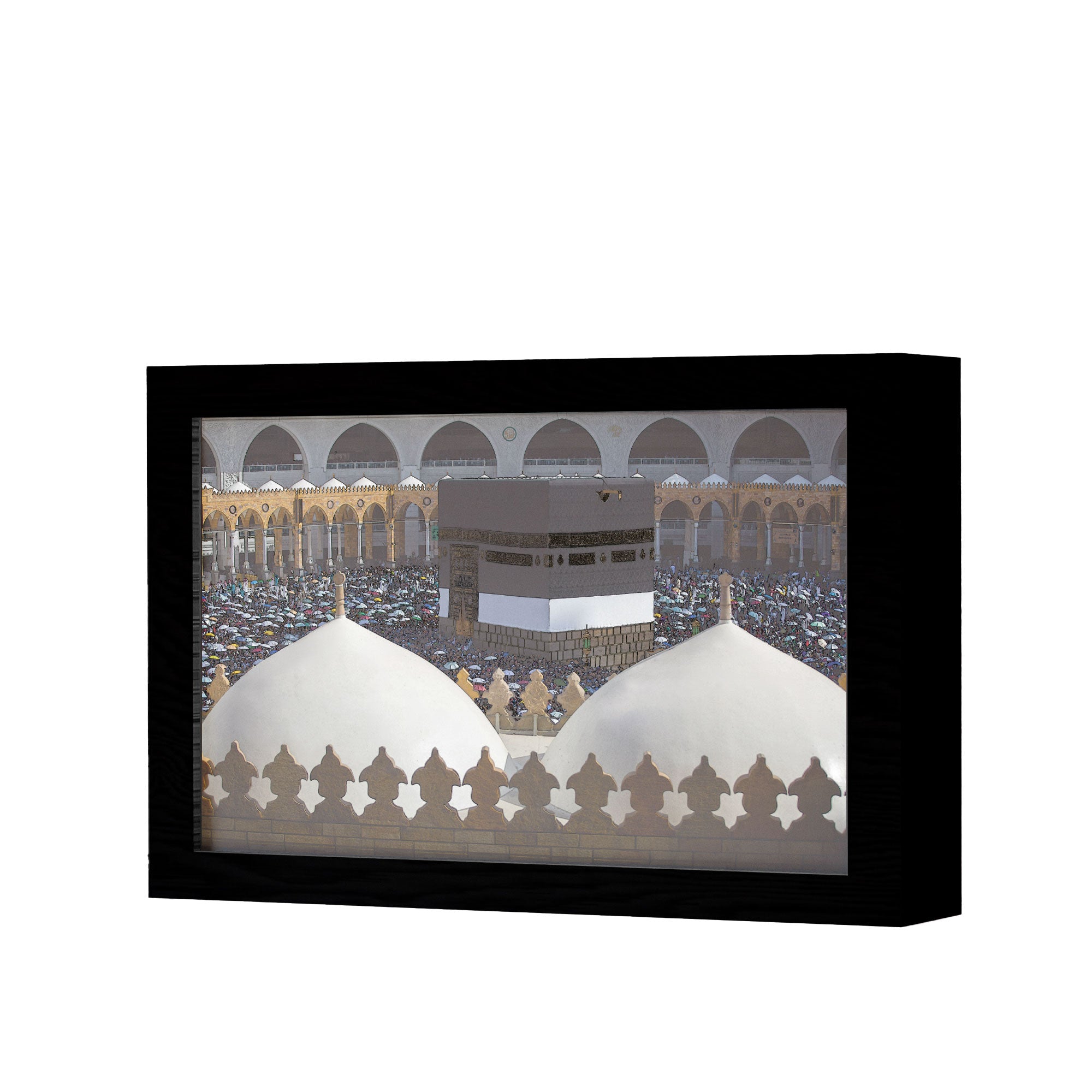 ٢ في ١ - برواز مضئ - الكعبة ٢